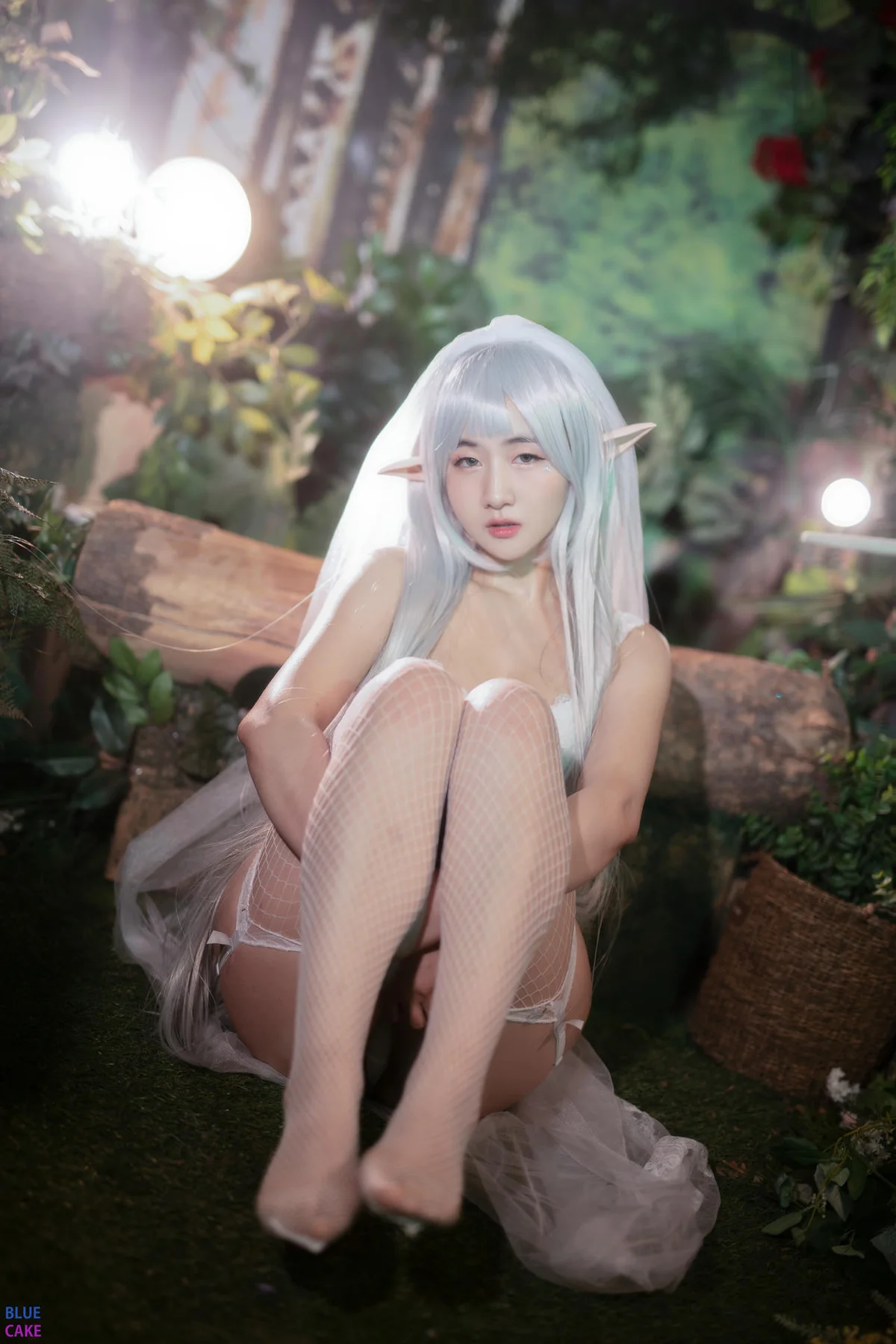 BLUECAKE No.074 Jina红色内衣写真 - 60