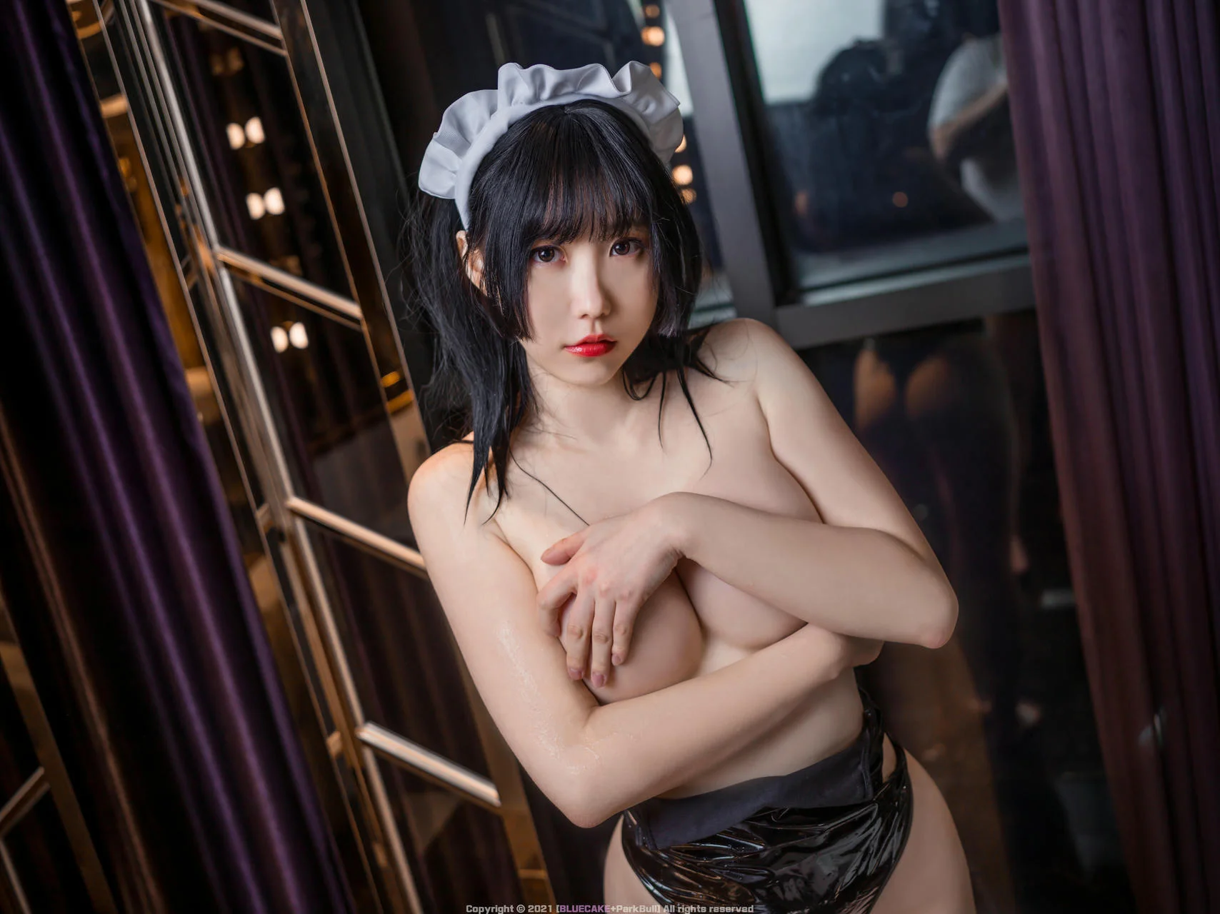 BLUECAKE No.079 Jamong翘臀女仆制服 - 73