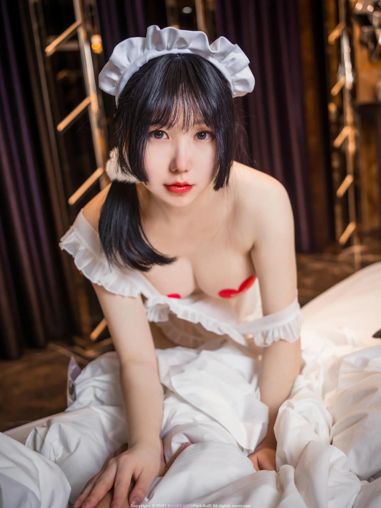 BLUECAKE No.079 Jamong翘臀女仆制服 - 93