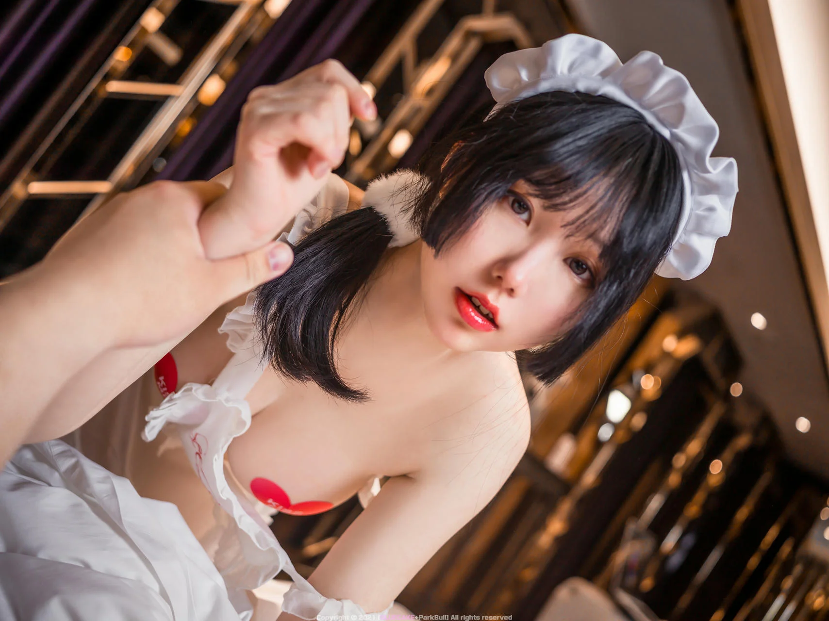 BLUECAKE No.079 Jamong翘臀女仆制服 - 94