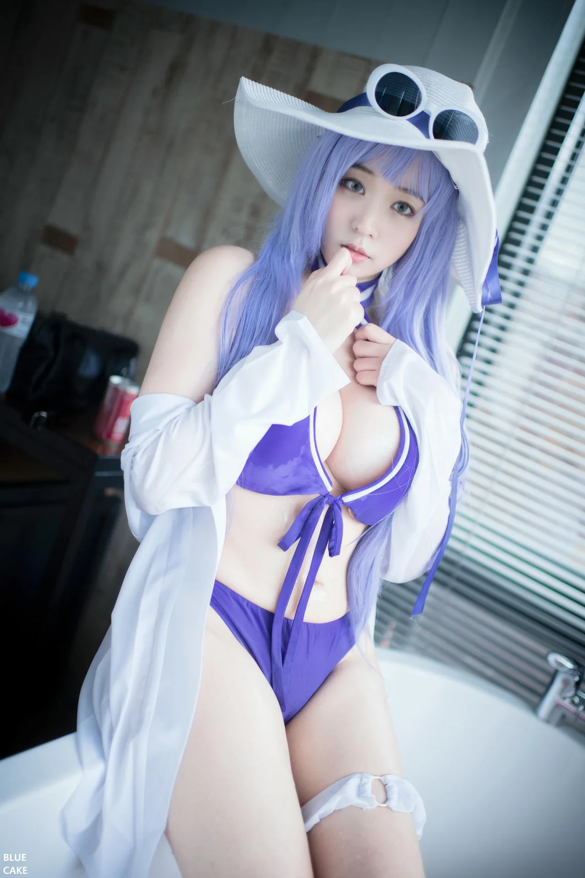 BLUECAKE No.083 Nono湿身比基尼cos - 11