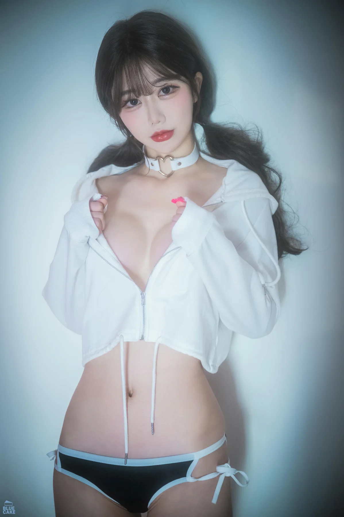 BLUECAKE No.090 JungEun白衬衫萝莉美腿 - 3