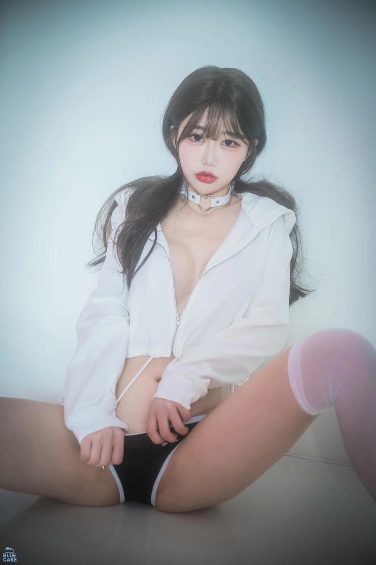 BLUECAKE No.090 JungEun白衬衫萝莉美腿 - 15