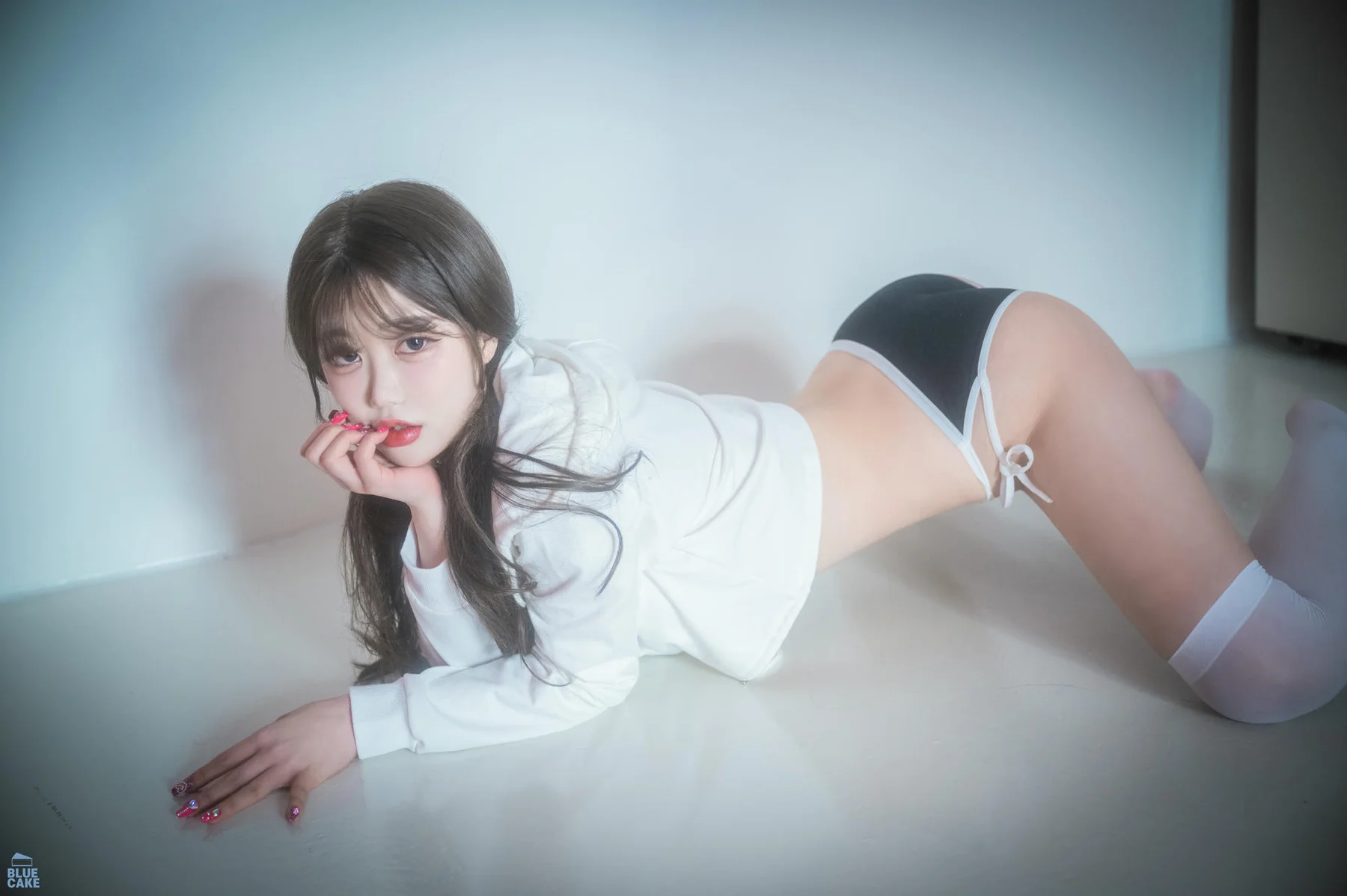 BLUECAKE No.090 JungEun白衬衫萝莉美腿 - 18