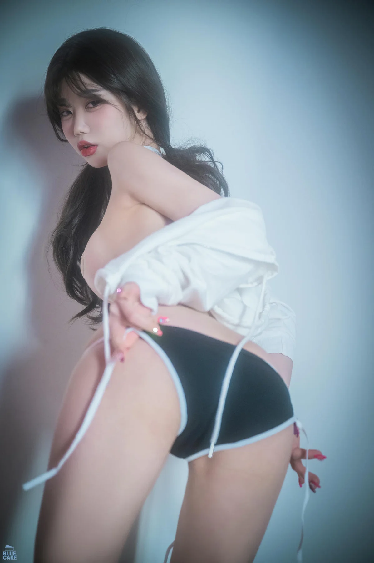 BLUECAKE No.090 JungEun白衬衫萝莉美腿 - 41