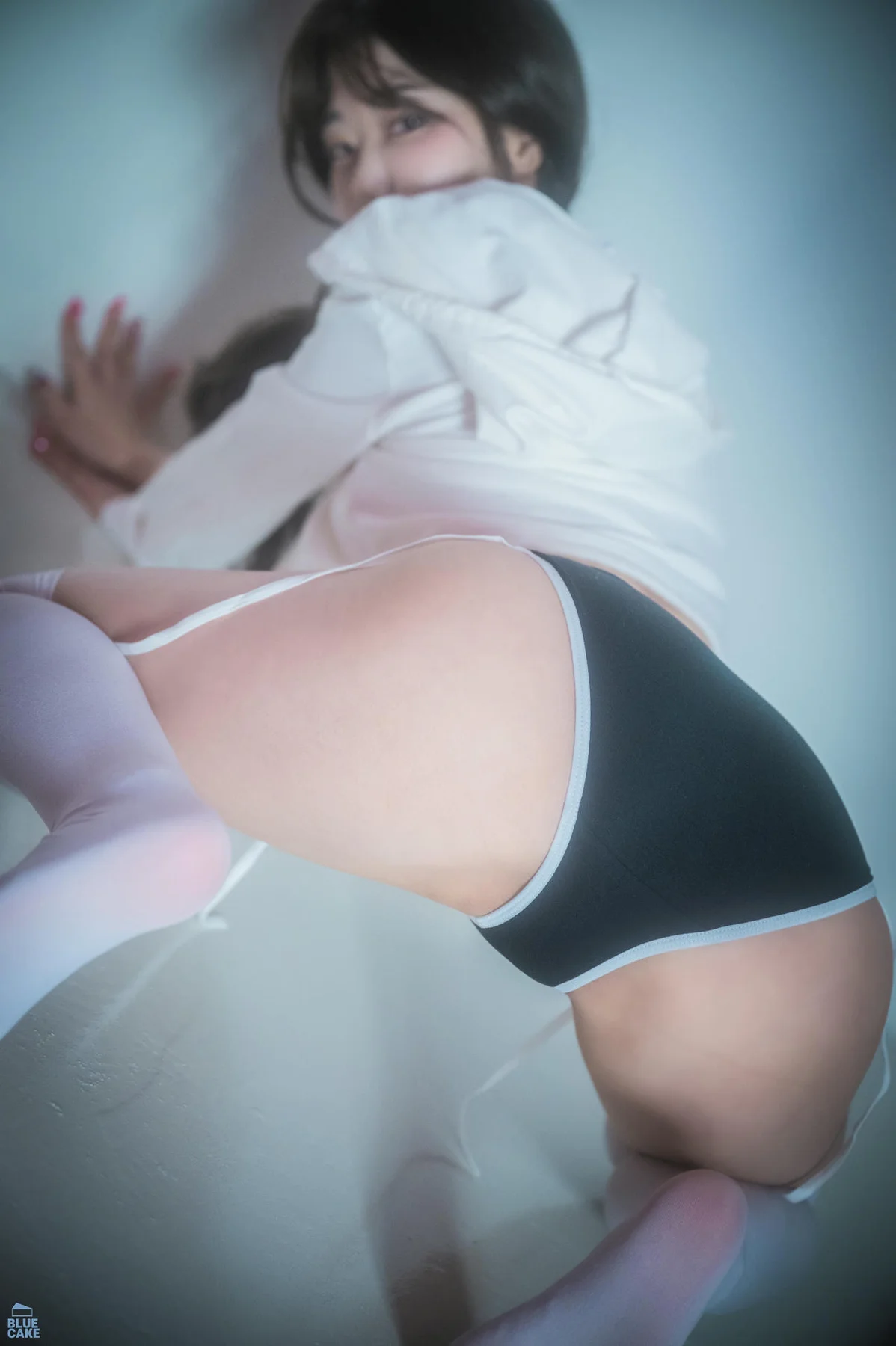 BLUECAKE No.090 JungEun白衬衫萝莉美腿 - 46