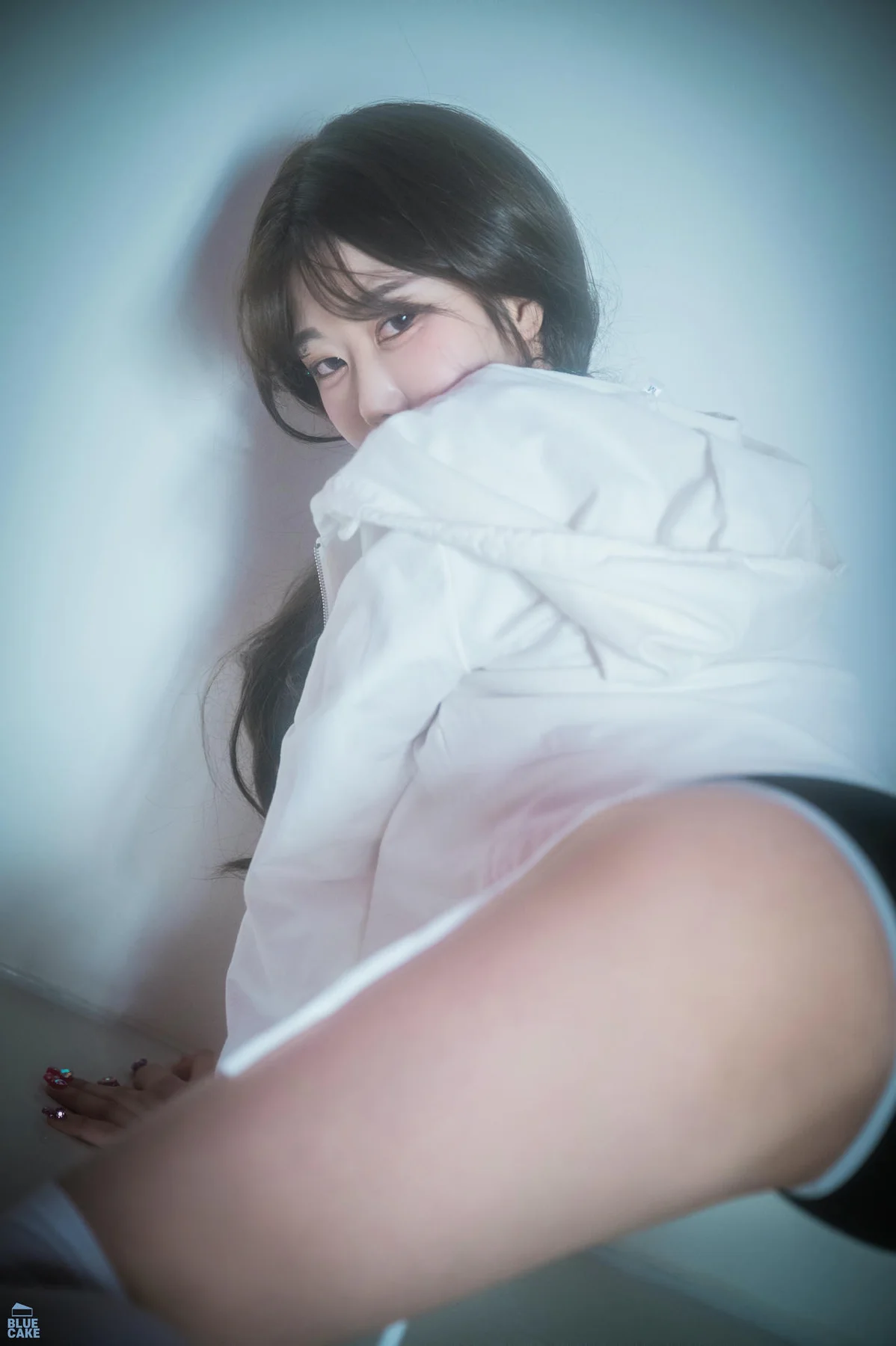 BLUECAKE No.090 JungEun白衬衫萝莉美腿 - 47