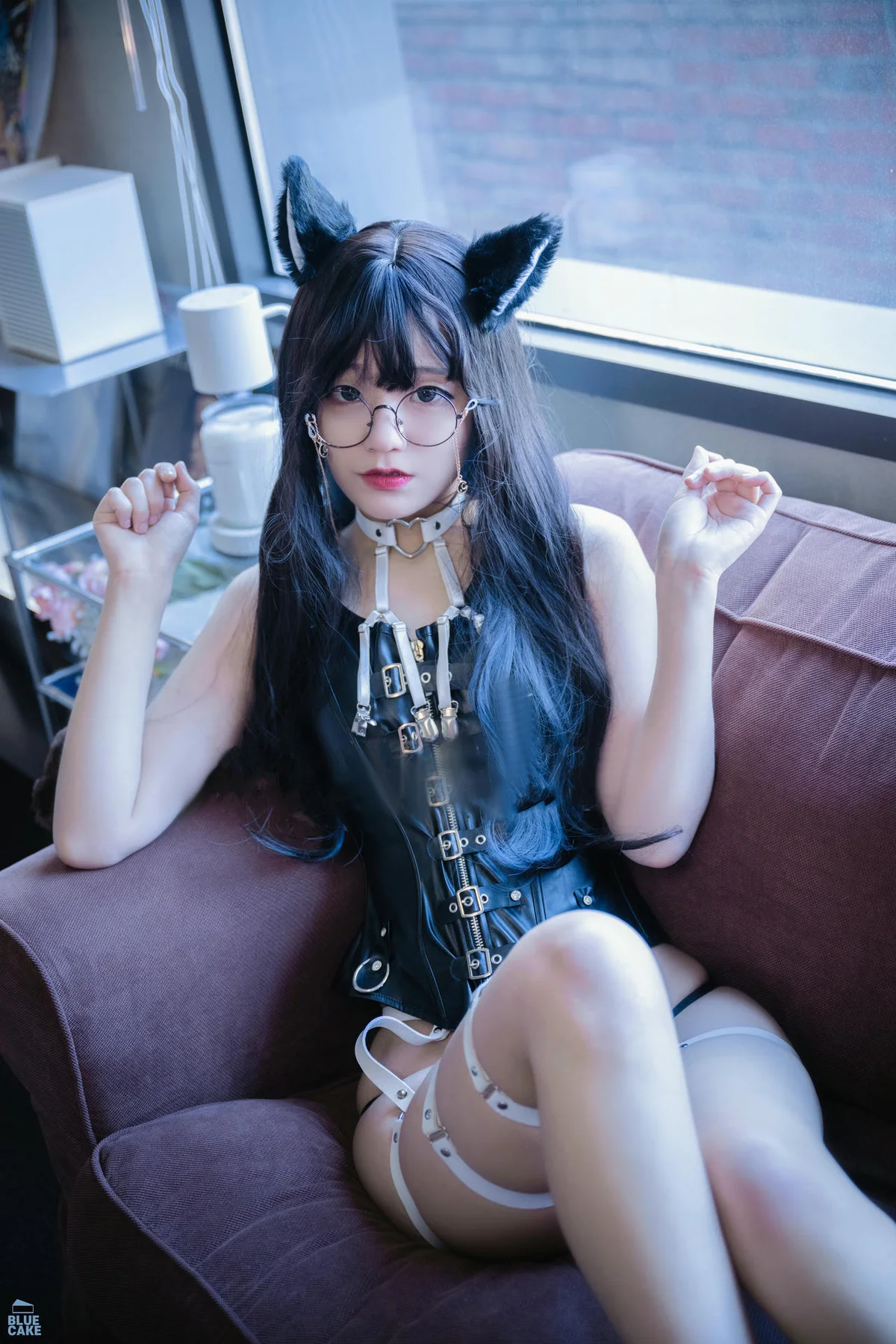 BLUECAKE No.095 Jenny皮衣猫咪制服 - 17