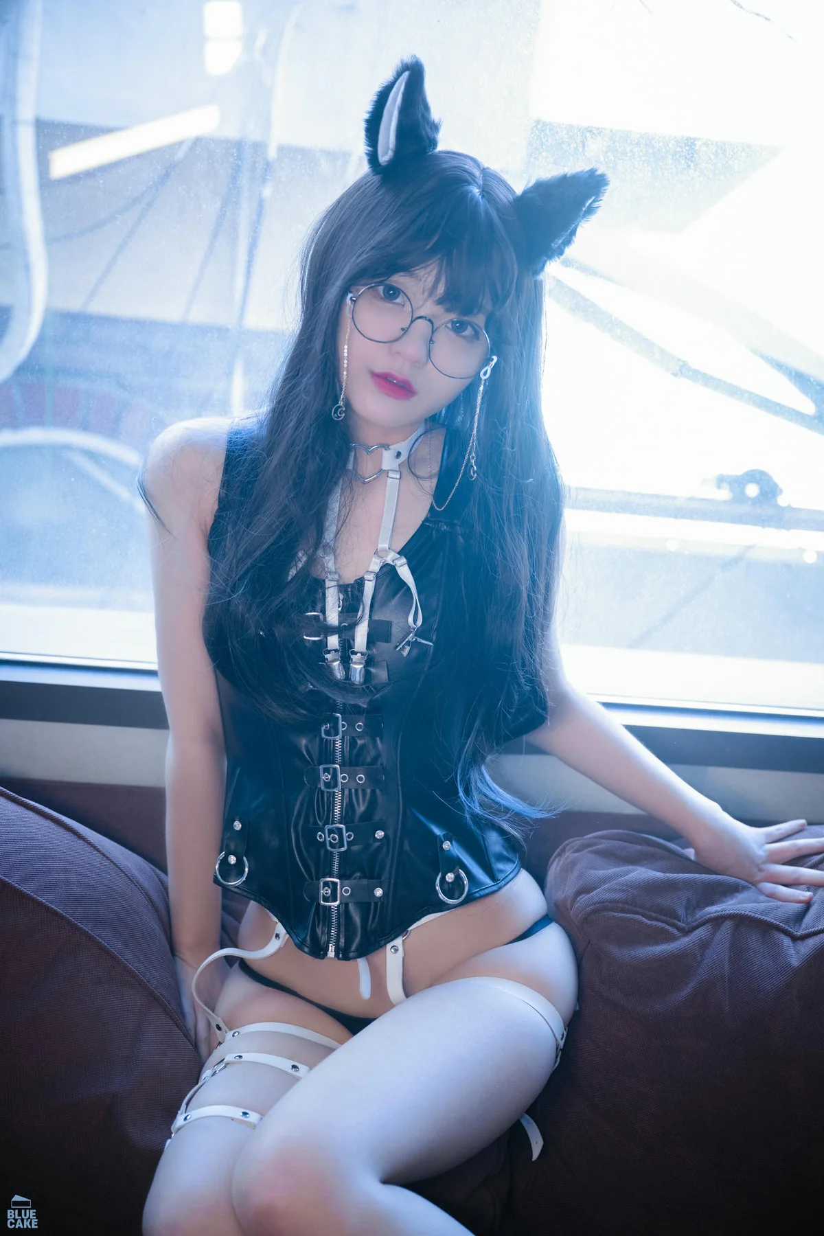 BLUECAKE No.095 Jenny皮衣猫咪制服 - 30