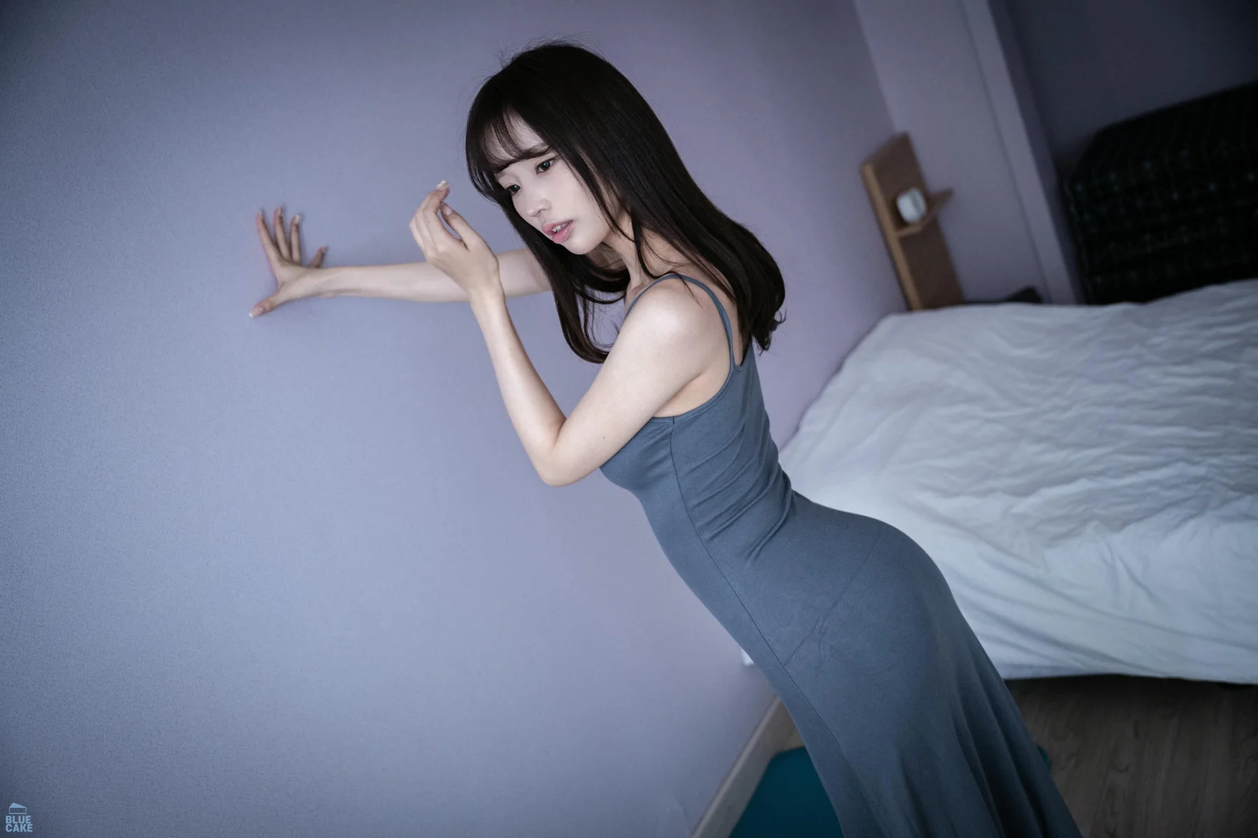 BLUECAKE No.097 Rima灰色紧身裙 - 22