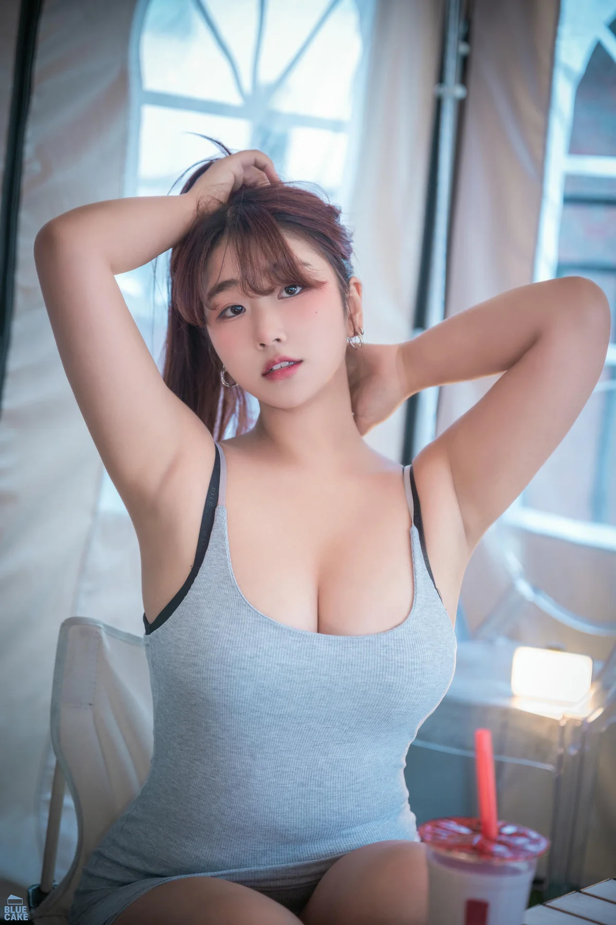 BLUECAKE No.100 GGuBBu肥臀少女写真 - 15