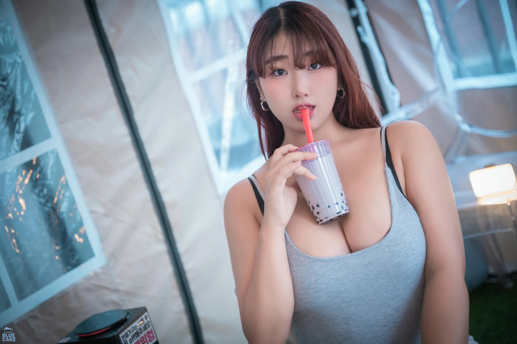 BLUECAKE No.100 GGuBBu肥臀少女写真 - 16