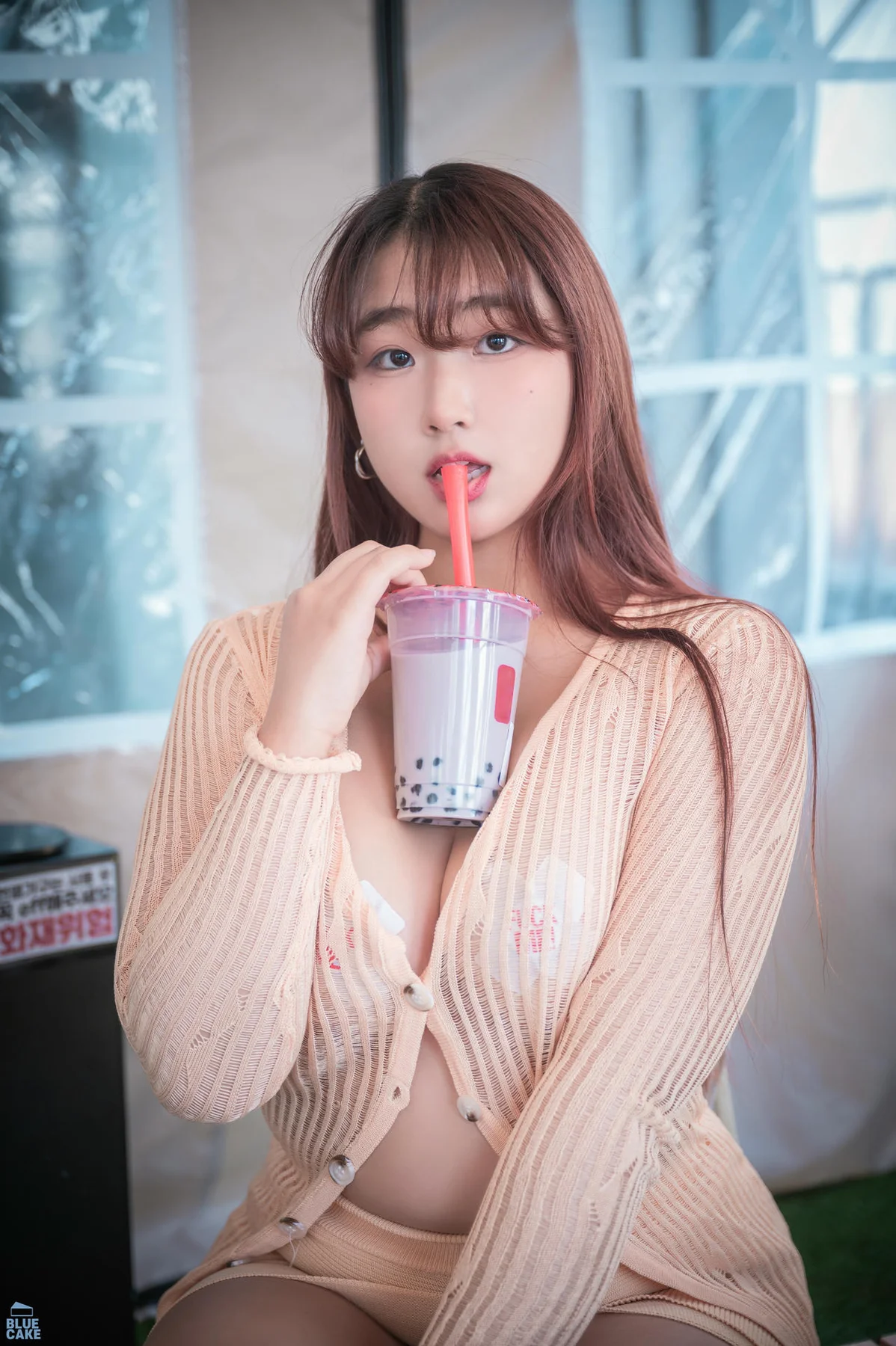 BLUECAKE No.100 GGuBBu肥臀少女写真 - 77