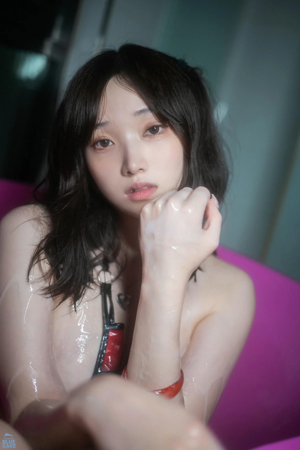 BLUECAKE No.117 Bambi翘臀皮裤性感写真 - 123