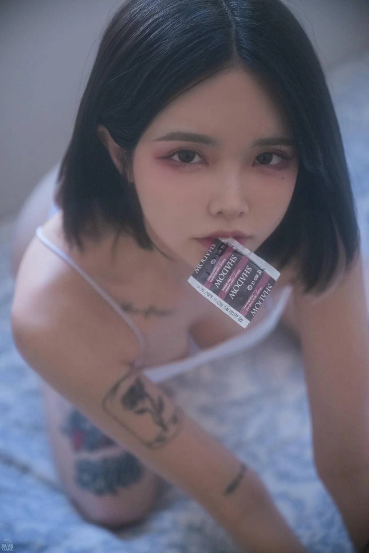 BLUECAKE No.143 Hikari抹胸短发美女 - 46
