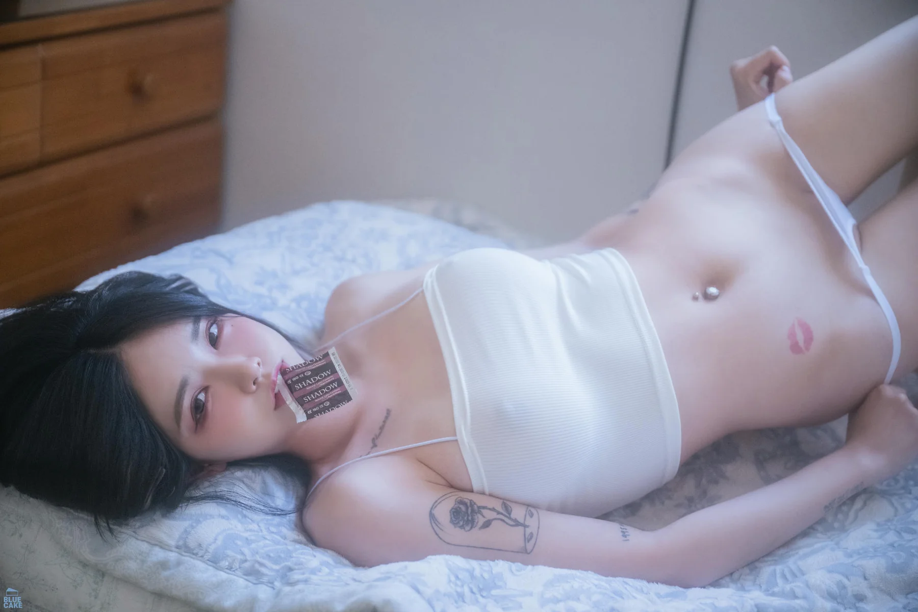 BLUECAKE No.143 Hikari抹胸短发美女 - 52