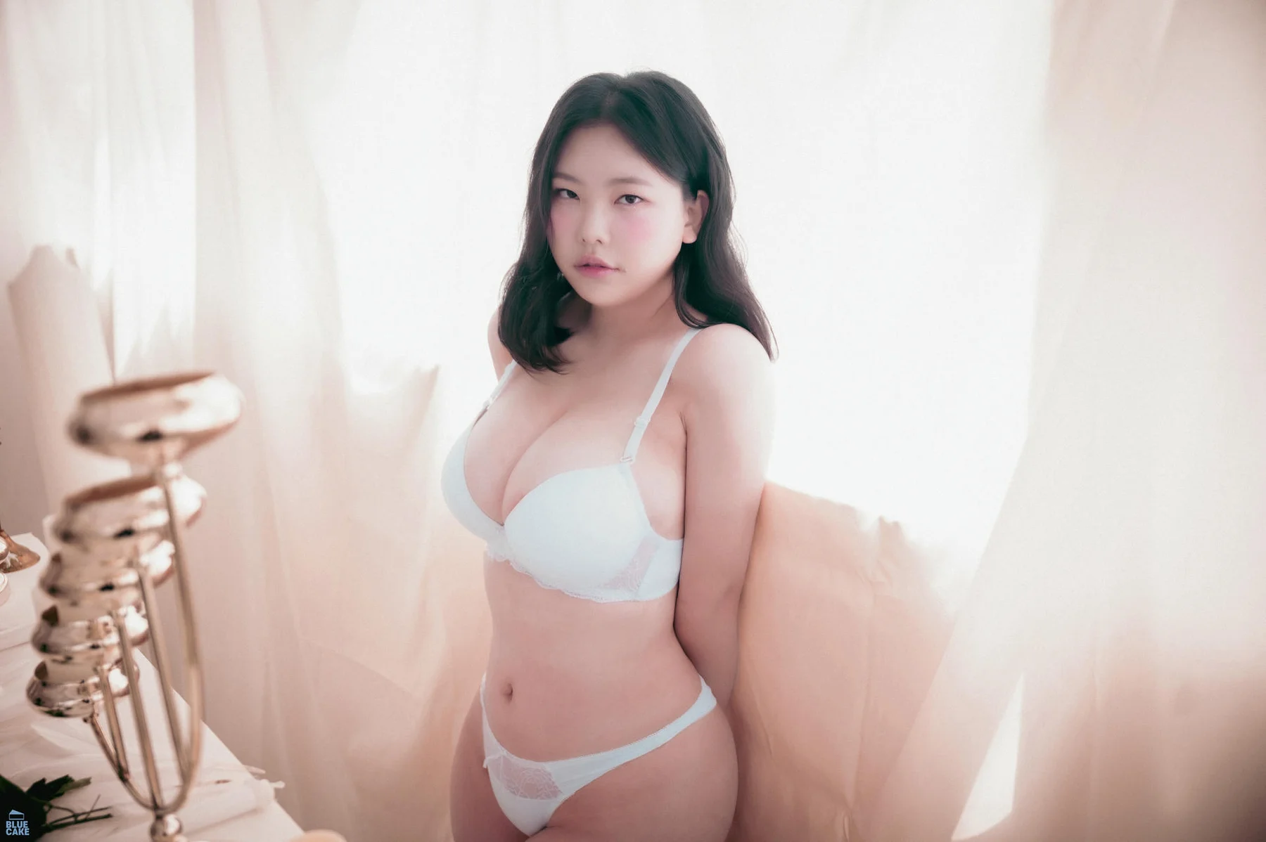 BLUECAKE No.152 Kang SeonHye巨乳连体衣 - 28