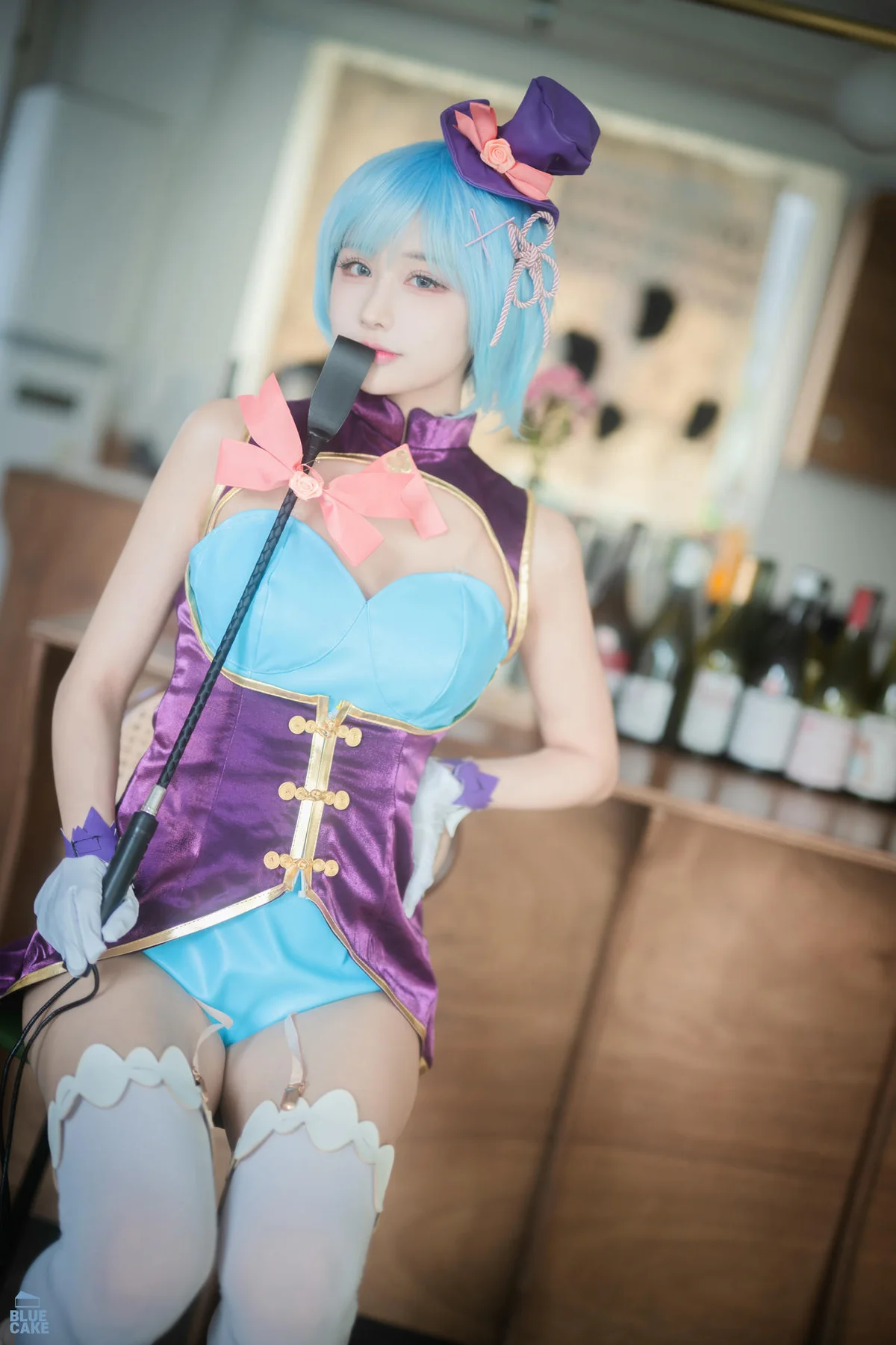 BLUECAKE No.163 YeonYu爆乳白丝cos - 66