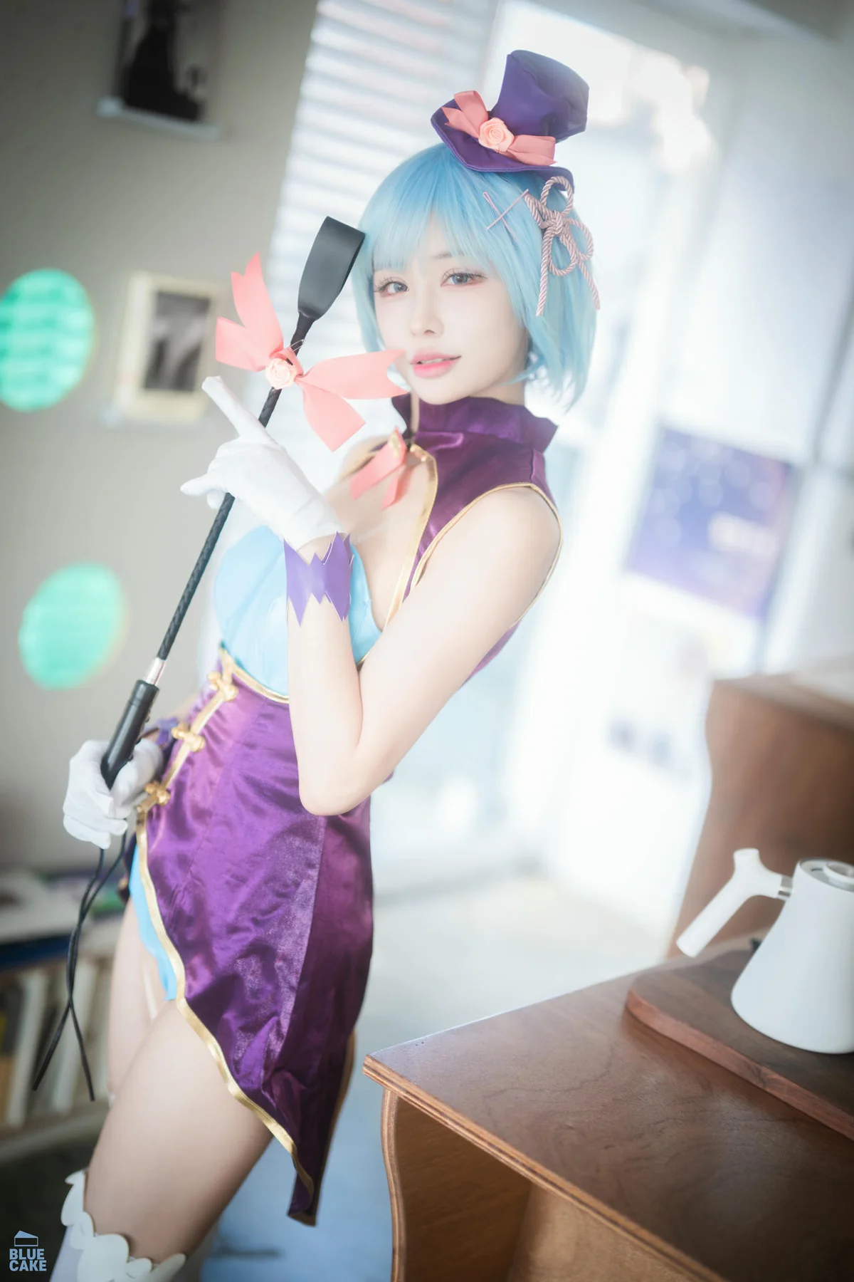 BLUECAKE No.163 YeonYu爆乳白丝cos - 75