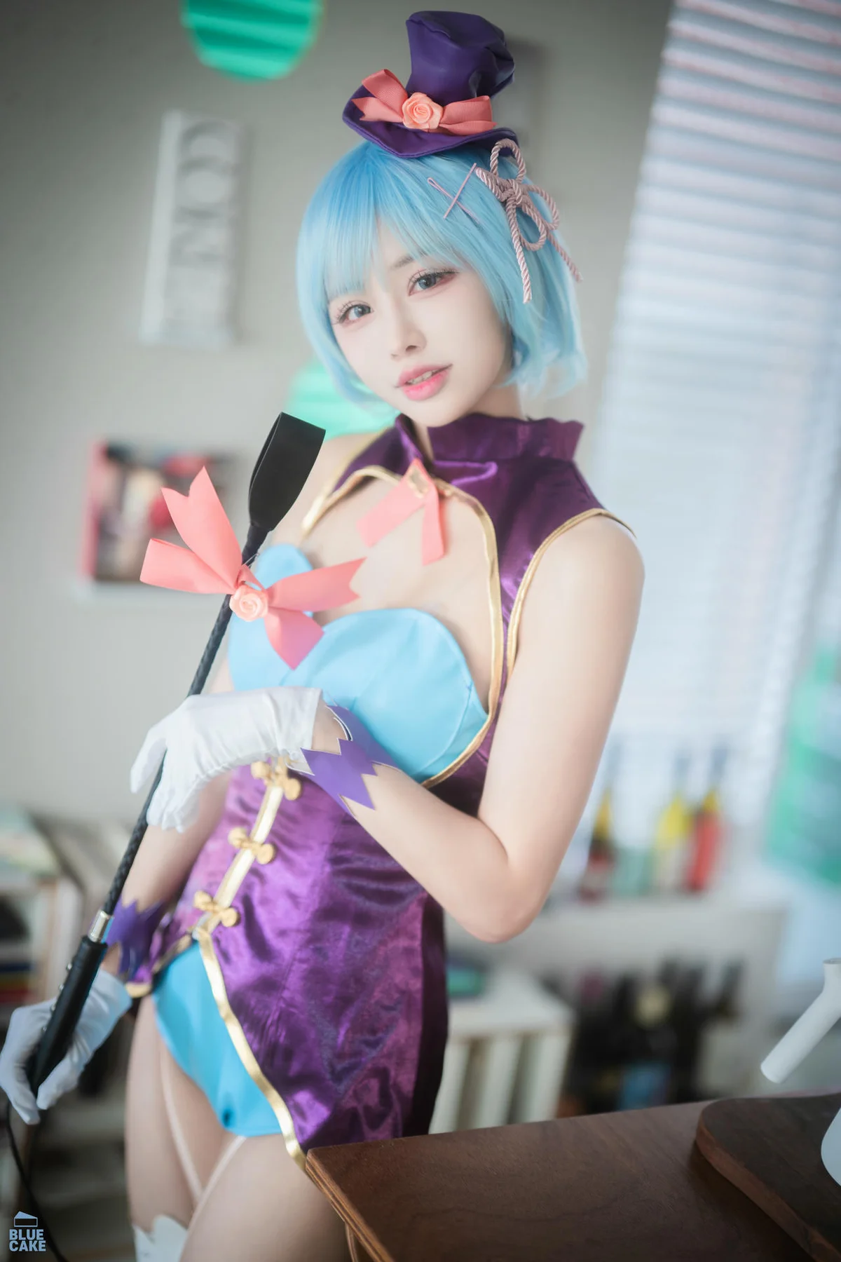 BLUECAKE No.163 YeonYu爆乳白丝cos - 76