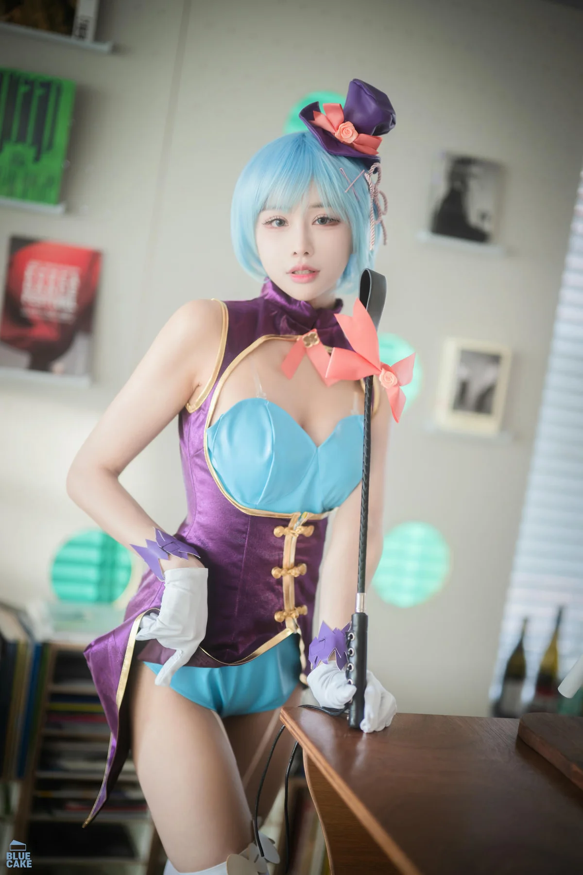 BLUECAKE No.163 YeonYu爆乳白丝cos - 78