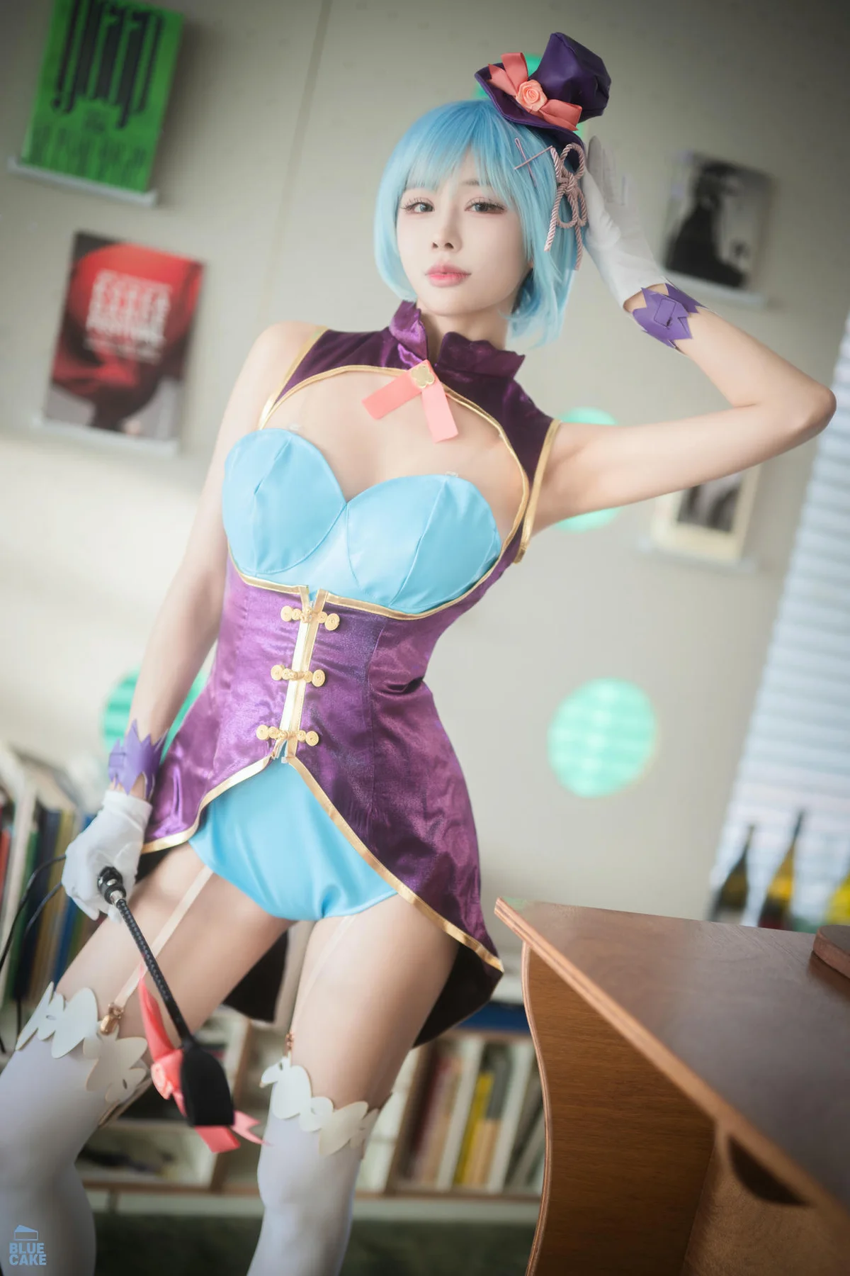 BLUECAKE No.163 YeonYu爆乳白丝cos - 80