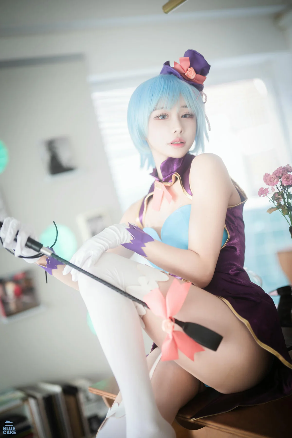 BLUECAKE No.163 YeonYu爆乳白丝cos - 83