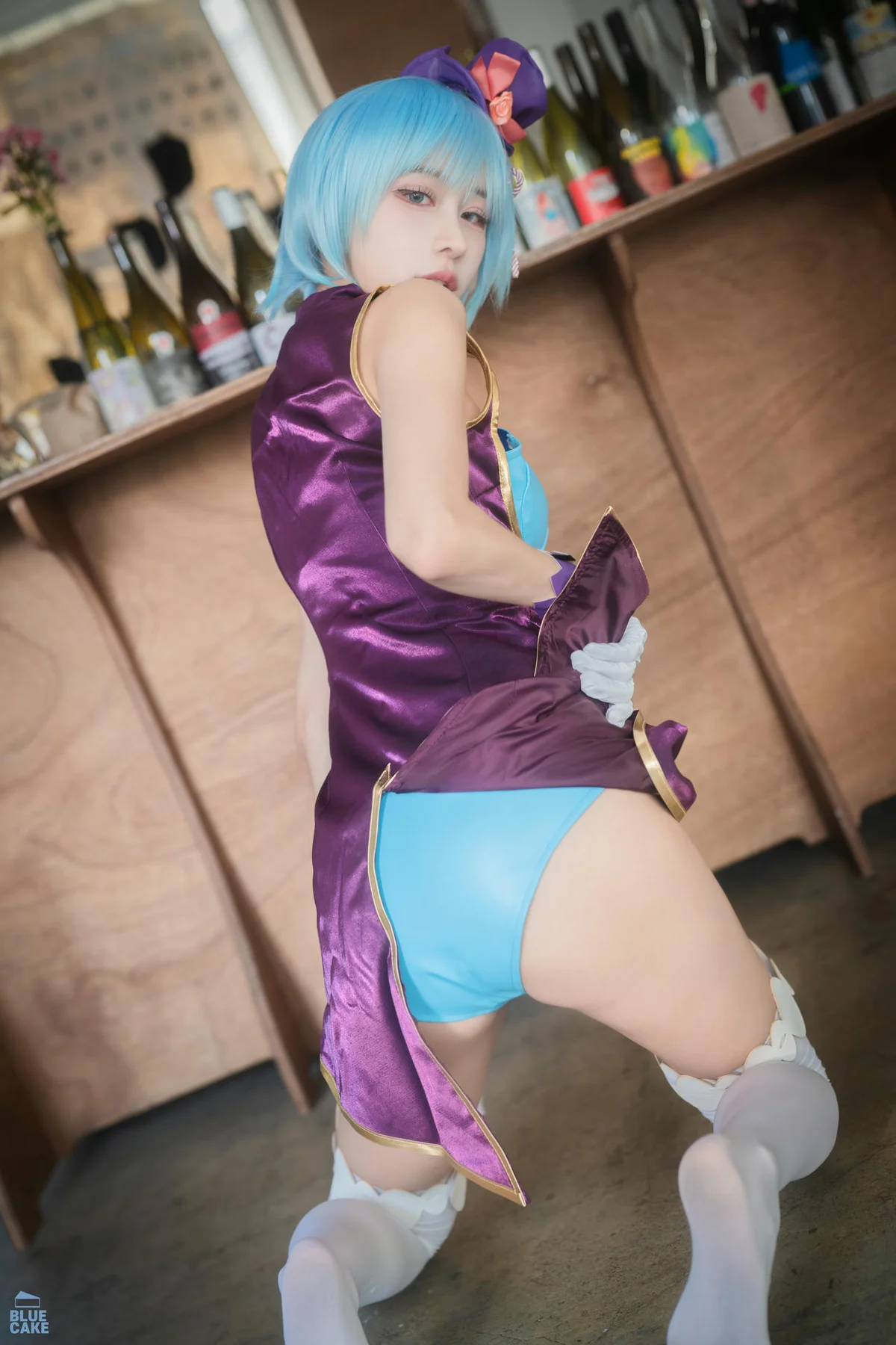 BLUECAKE No.163 YeonYu爆乳白丝cos - 94