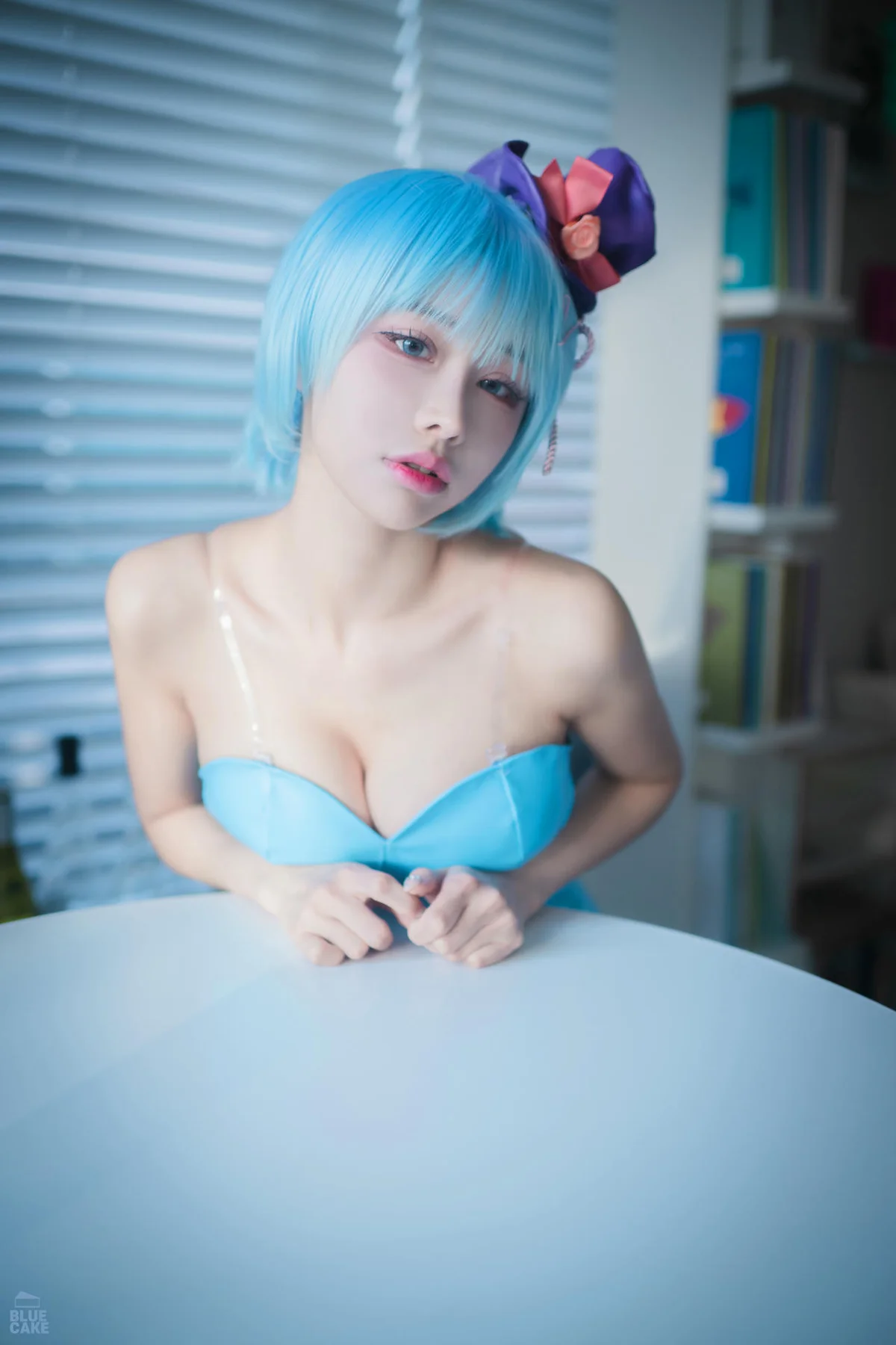 BLUECAKE No.163 YeonYu爆乳白丝cos - 102