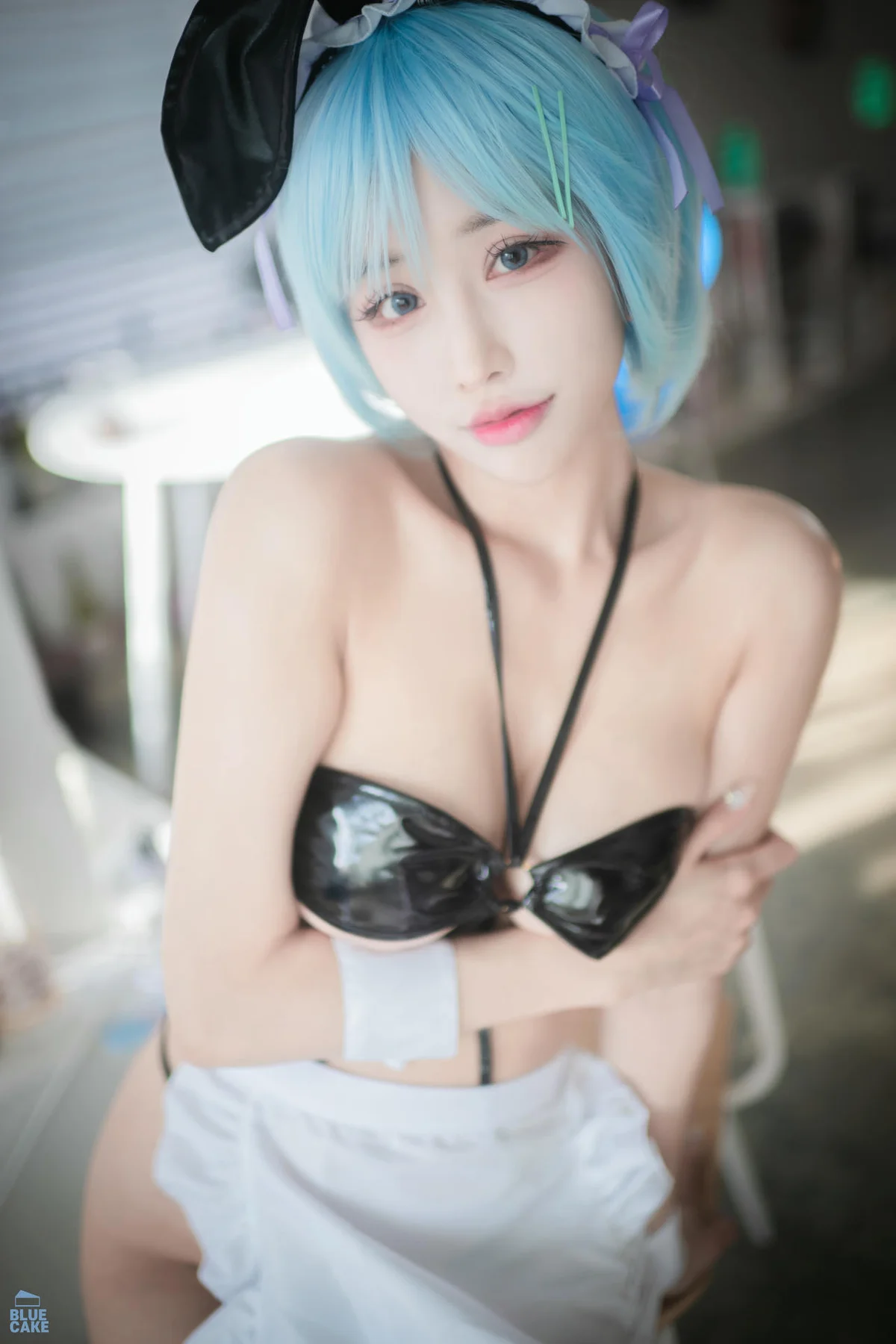 BLUECAKE No.165 YeonYu女仆cos香肩 - 15