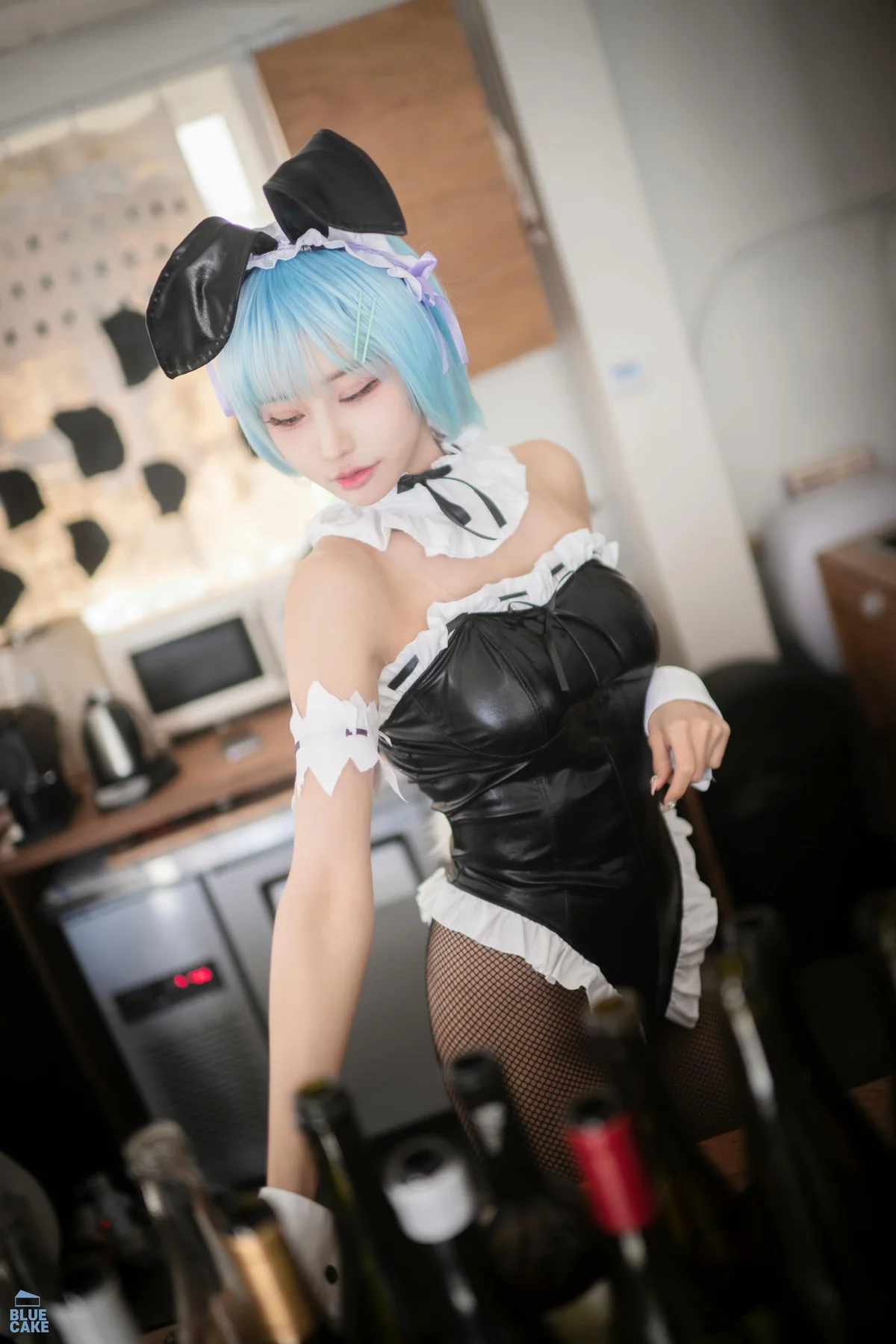BLUECAKE No.165 YeonYu女仆cos香肩 - 78