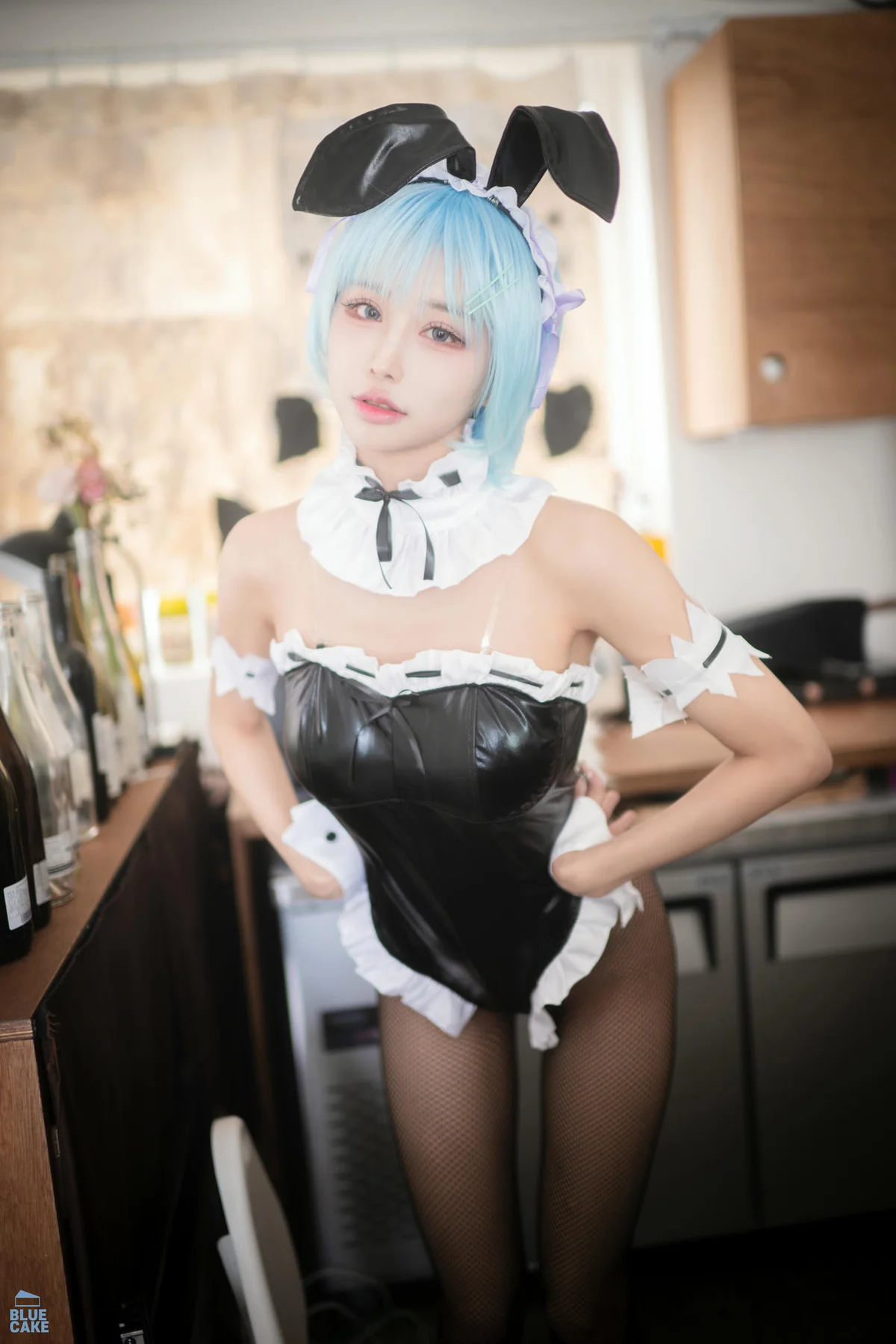 BLUECAKE No.165 YeonYu女仆cos香肩 - 83