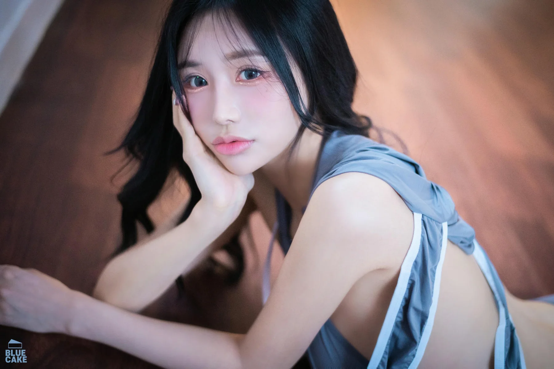 BLUECAKE No.166 YeonYu黑丝网袜皮衣 - 60
