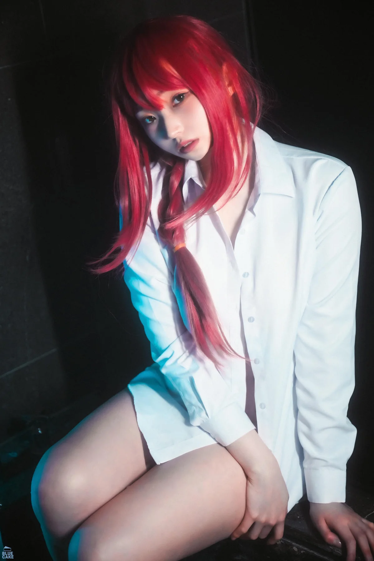 BLUECAKE No.167 Bambi皮裙红发少女 - 73