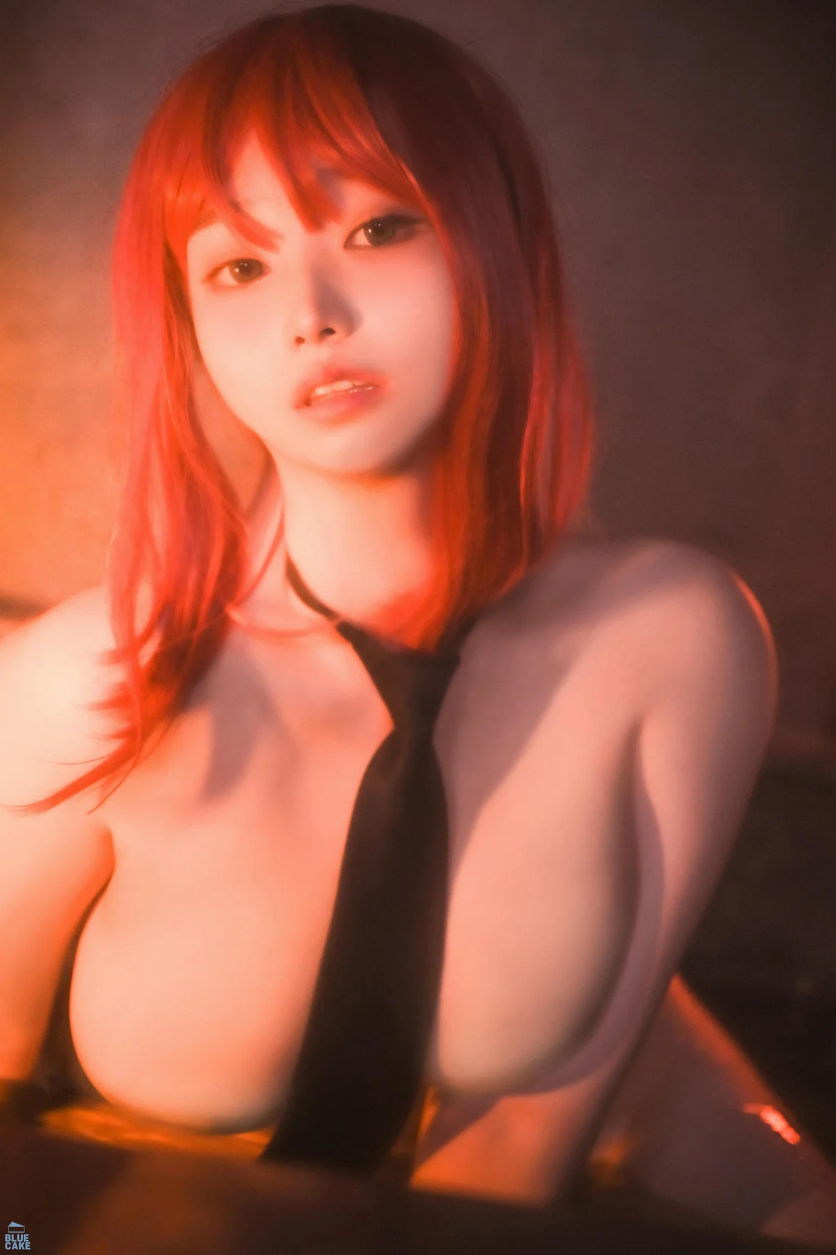 BLUECAKE No.167 Bambi皮裙红发少女 - 92