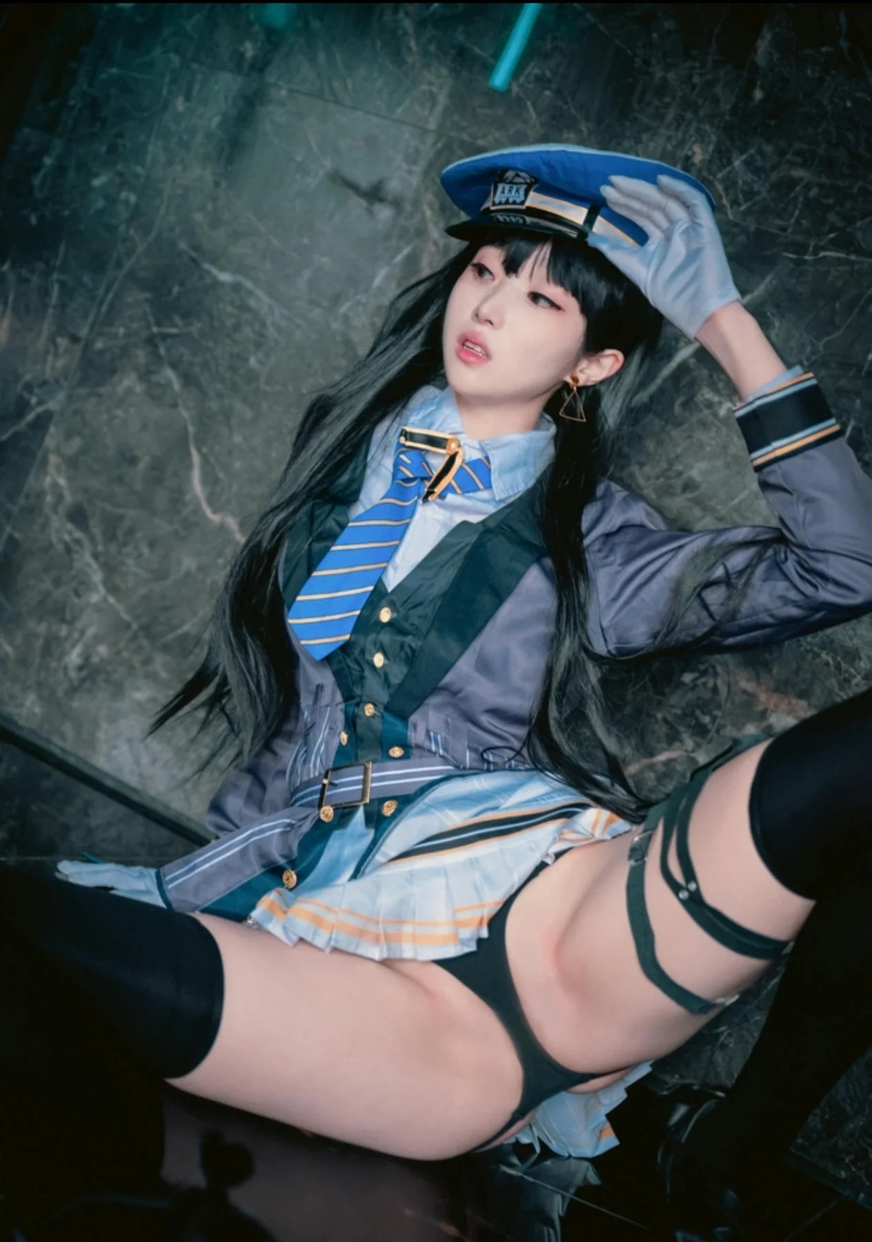 BLUECAKE No.178 Bambi制服乳贴写真 - 15