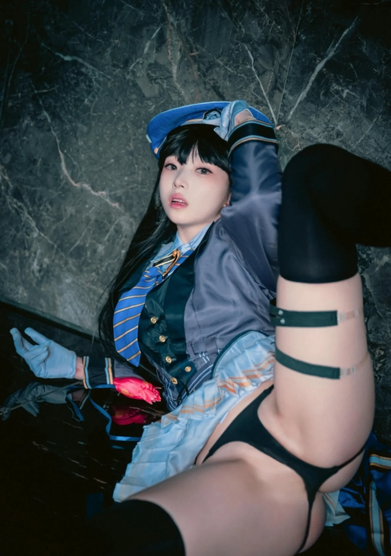 BLUECAKE No.178 Bambi制服乳贴写真 - 23
