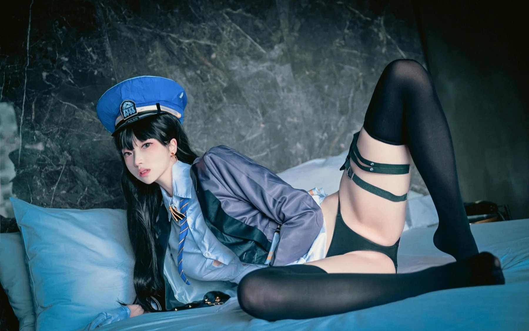 BLUECAKE No.178 Bambi制服乳贴写真 - 40
