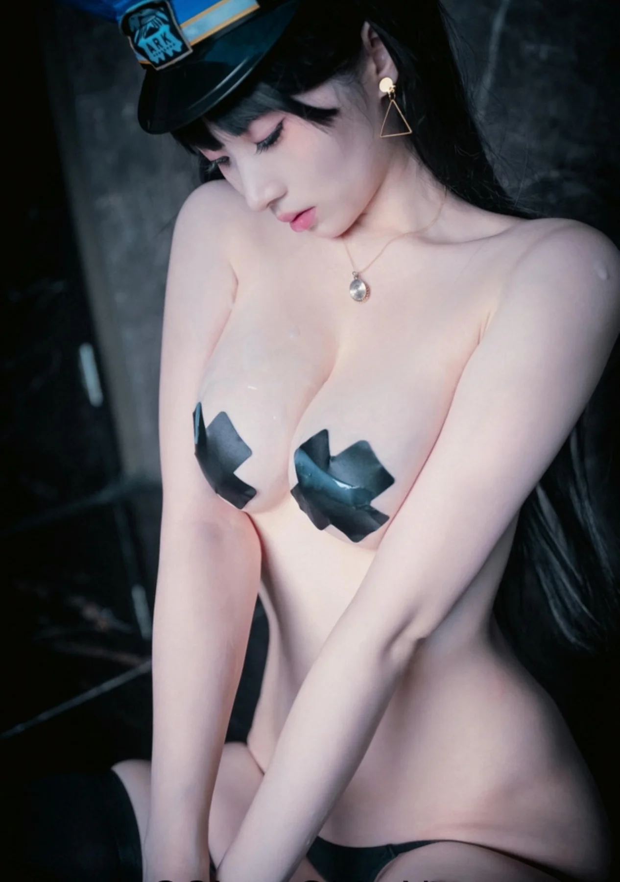 BLUECAKE No.178 Bambi制服乳贴写真 - 116