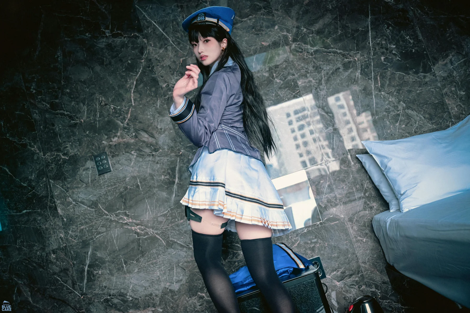 BLUECAKE No.180 Bambi制服少女丁字裤 - 29