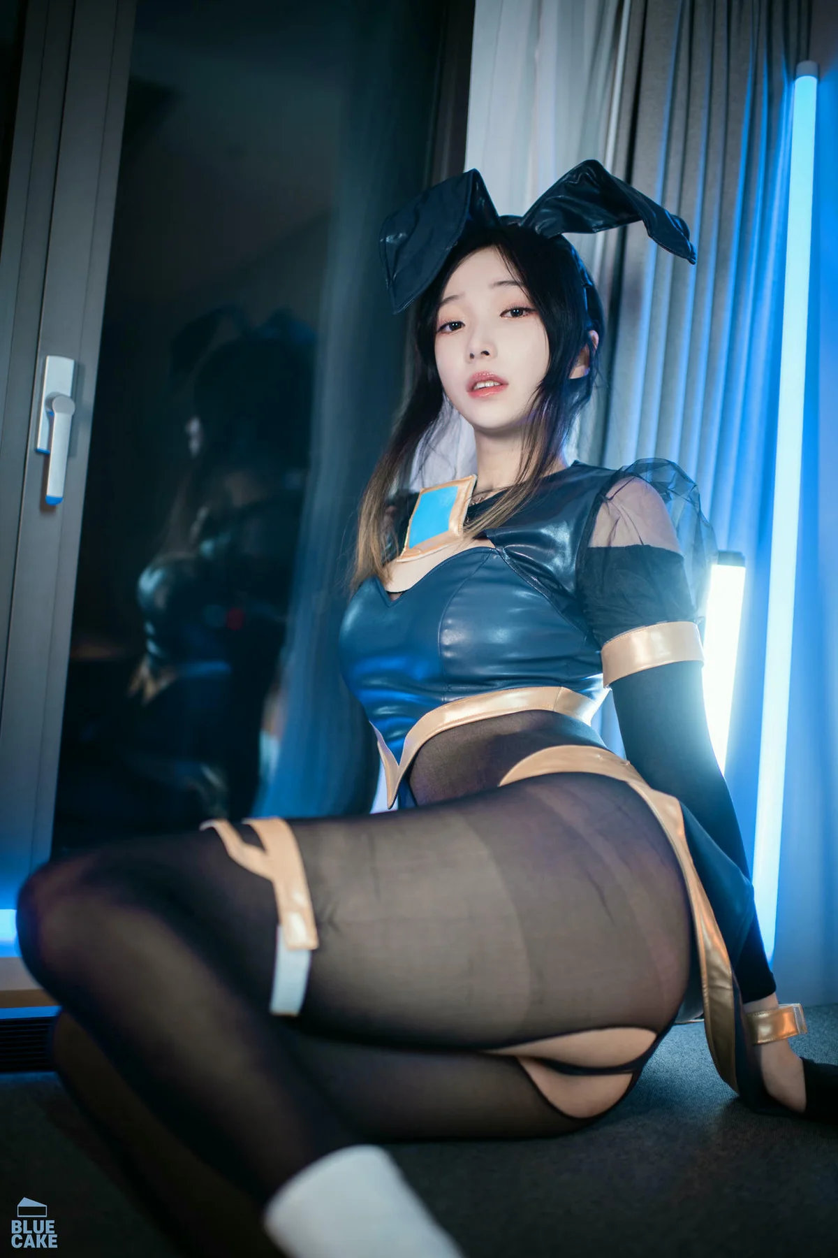 BLUECAKE No.184 Bambi制服兔女郎黑丝 - 15