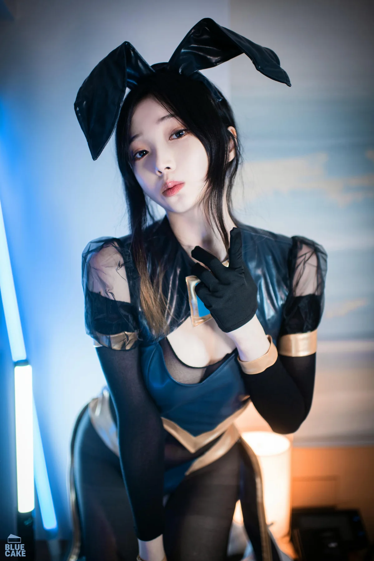 BLUECAKE No.184 Bambi制服兔女郎黑丝 - 39
