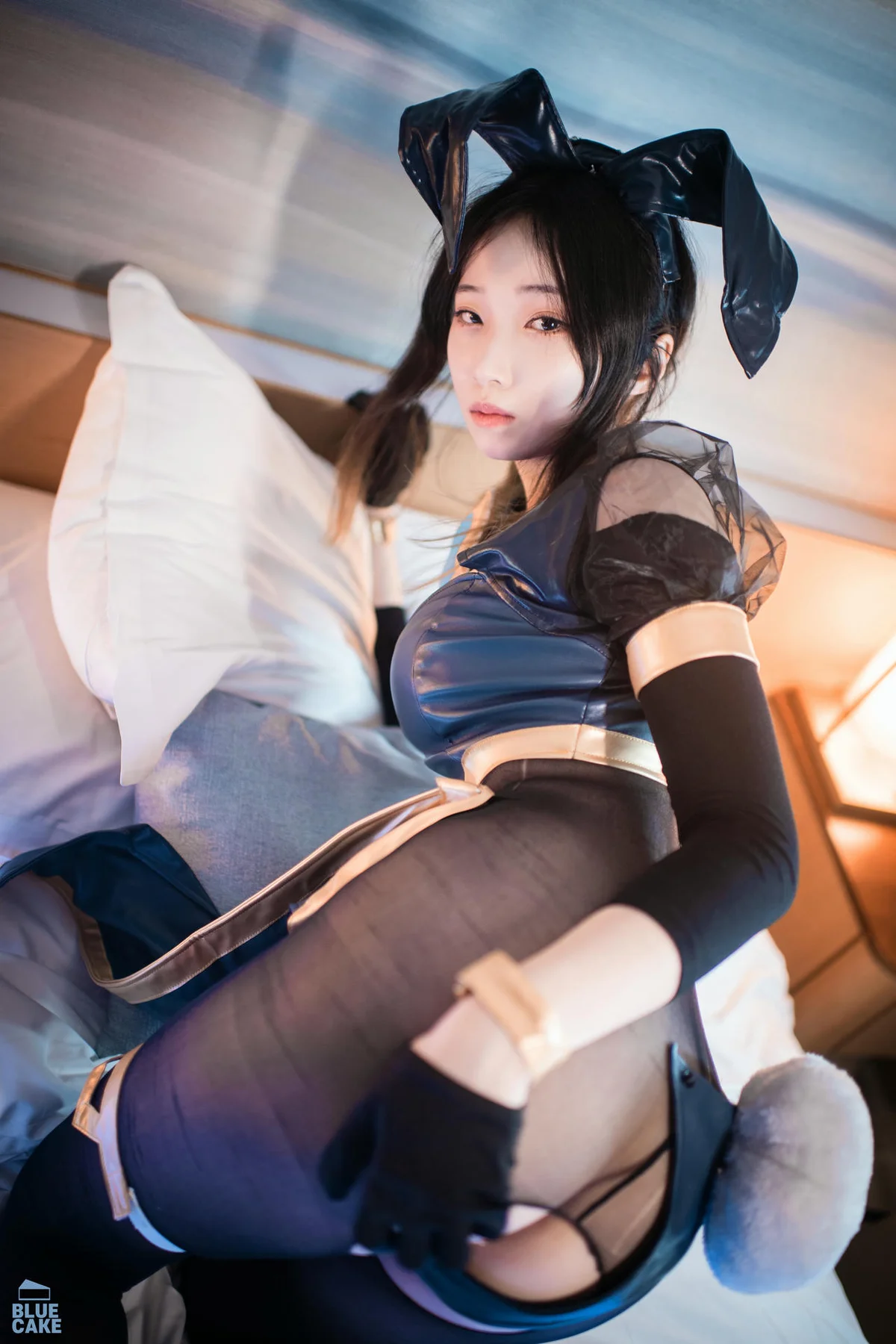 BLUECAKE No.184 Bambi制服兔女郎黑丝 - 63