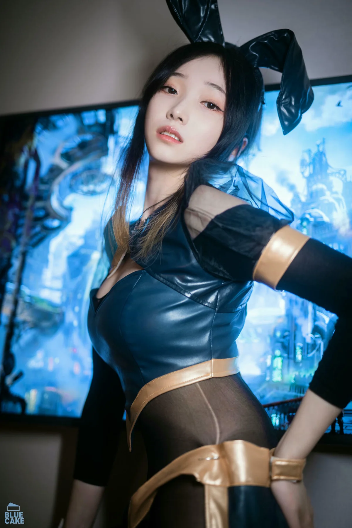 BLUECAKE No.184 Bambi制服兔女郎黑丝 - 69