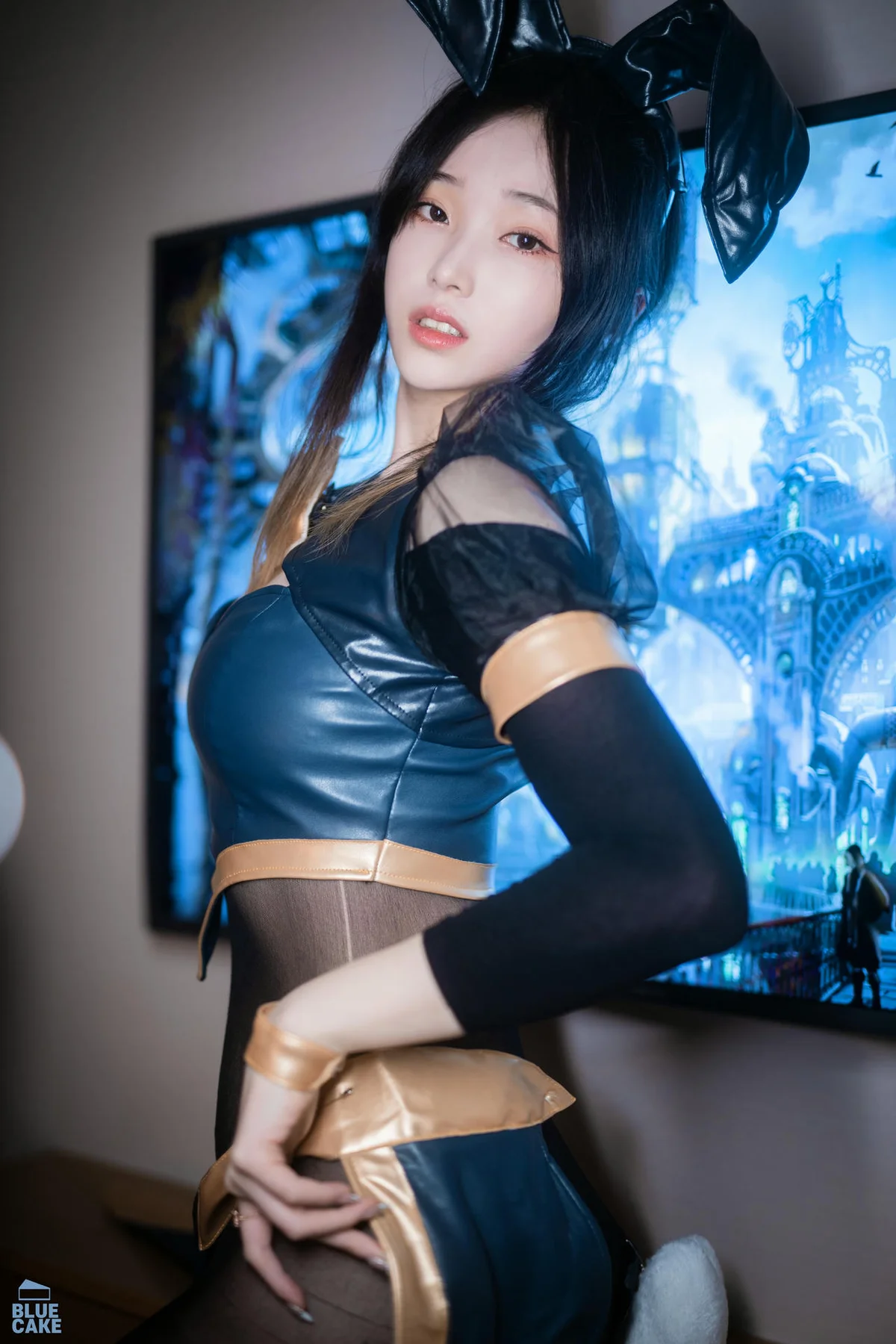 BLUECAKE No.184 Bambi制服兔女郎黑丝 - 71