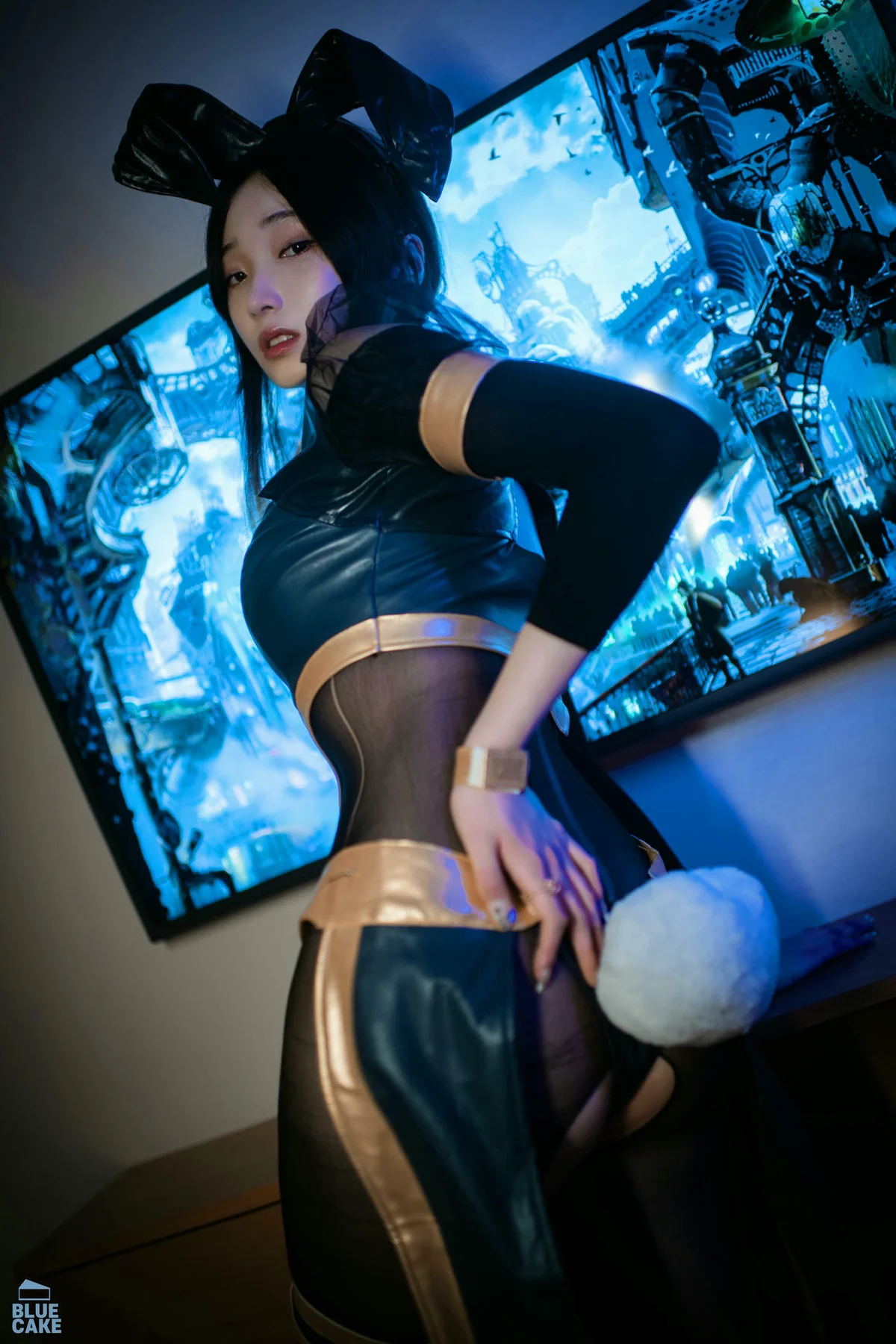 BLUECAKE No.184 Bambi制服兔女郎黑丝 - 79