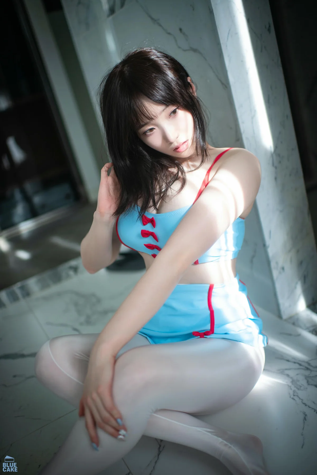 BLUECAKE No.186 Song Bambi白色丝袜少女 - 33