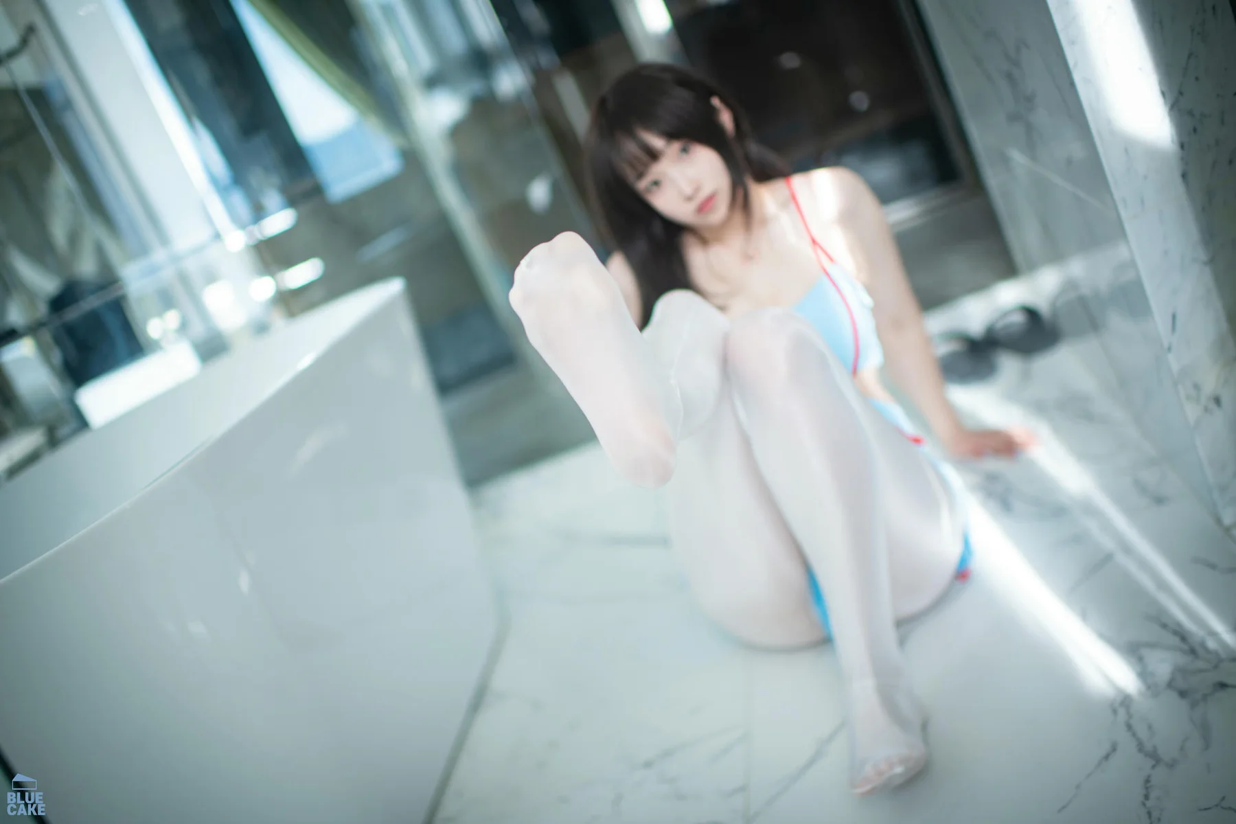 BLUECAKE No.186 Song Bambi白色丝袜少女 - 59