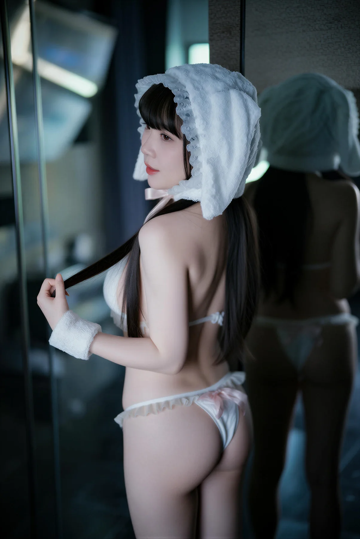 BLUECAKE No.196 Doyeon粉色俏皮兔女郎 - 30