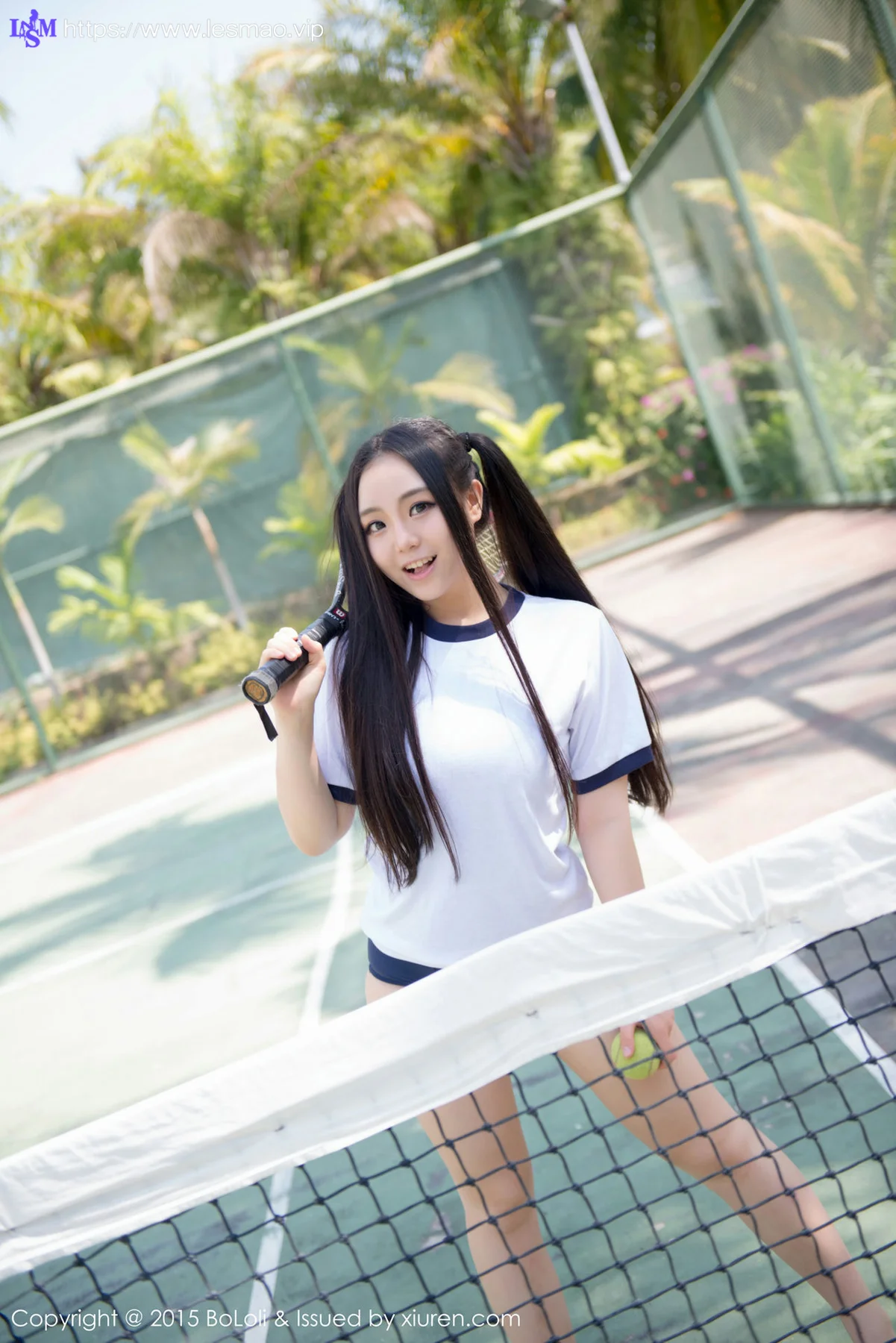 BoLoli波萝社 Vol.023 许文婷Regina 马尾少女清纯学妹 - 14